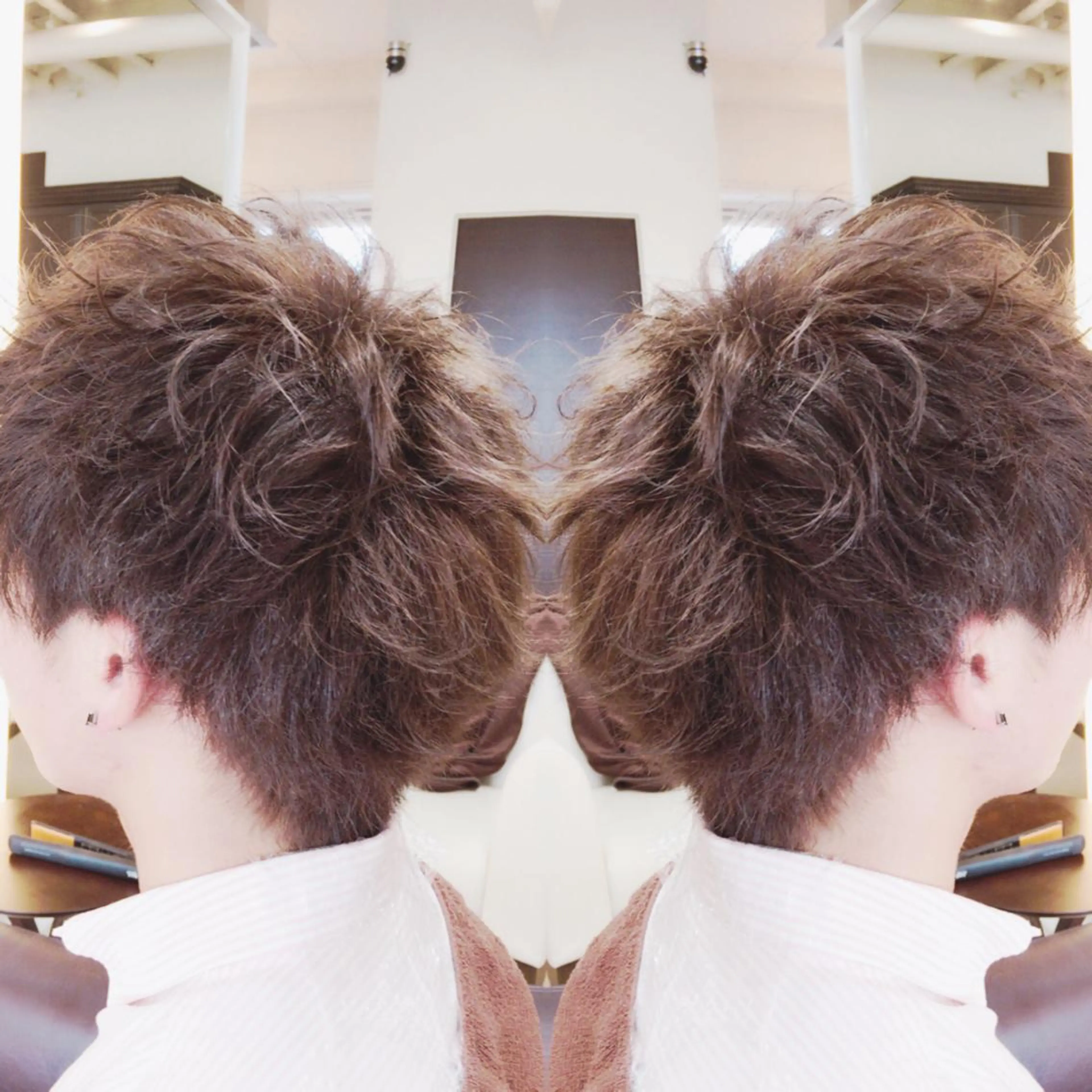 ショート パーマ cecil hair所属・重政 和樹のヘアスタイル