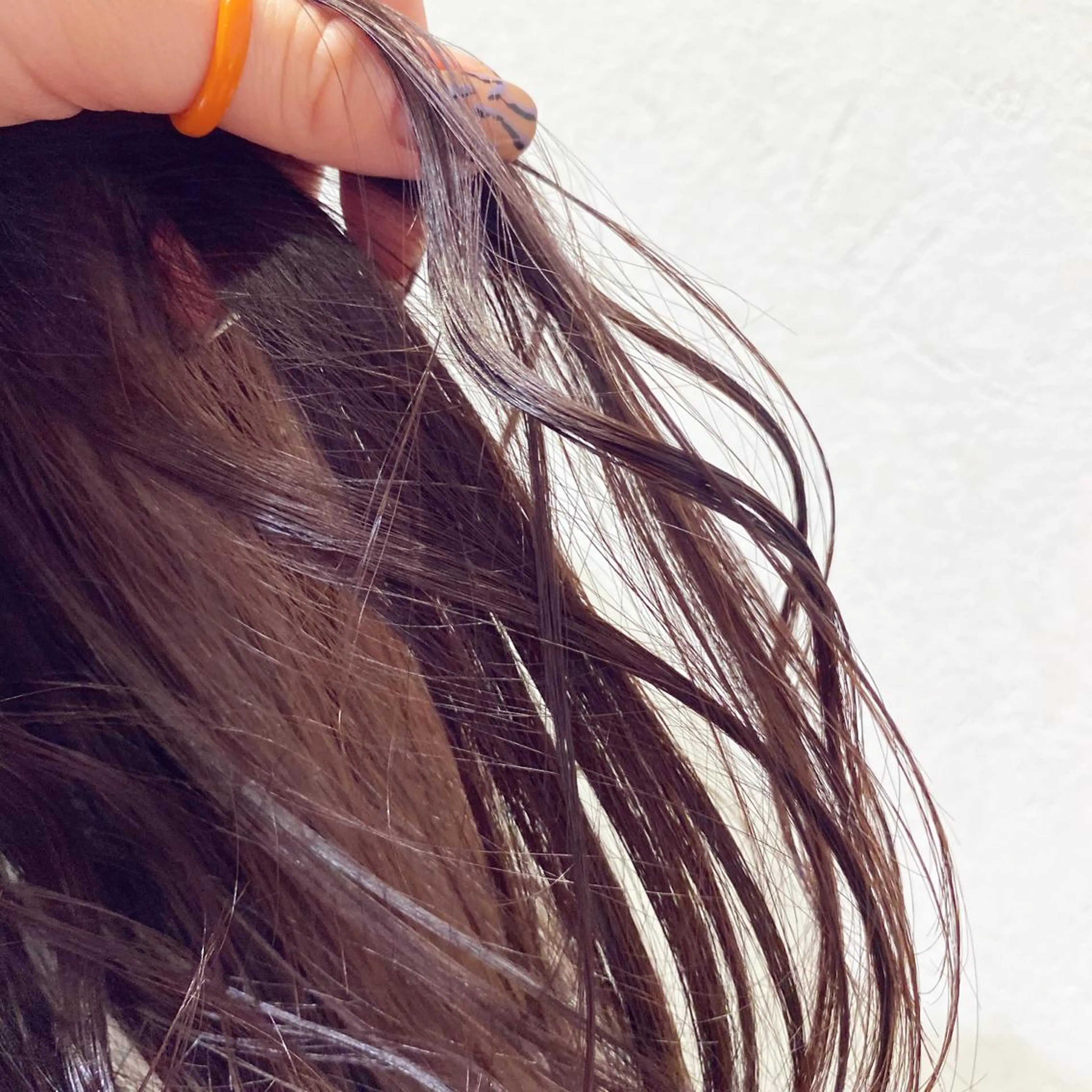 セミロング カラー ヘアアレンジ ラベンダーカラー ヘアカラー トリートメント ヘッドスパ パーマ指名No1 /namiのヘアスタイル