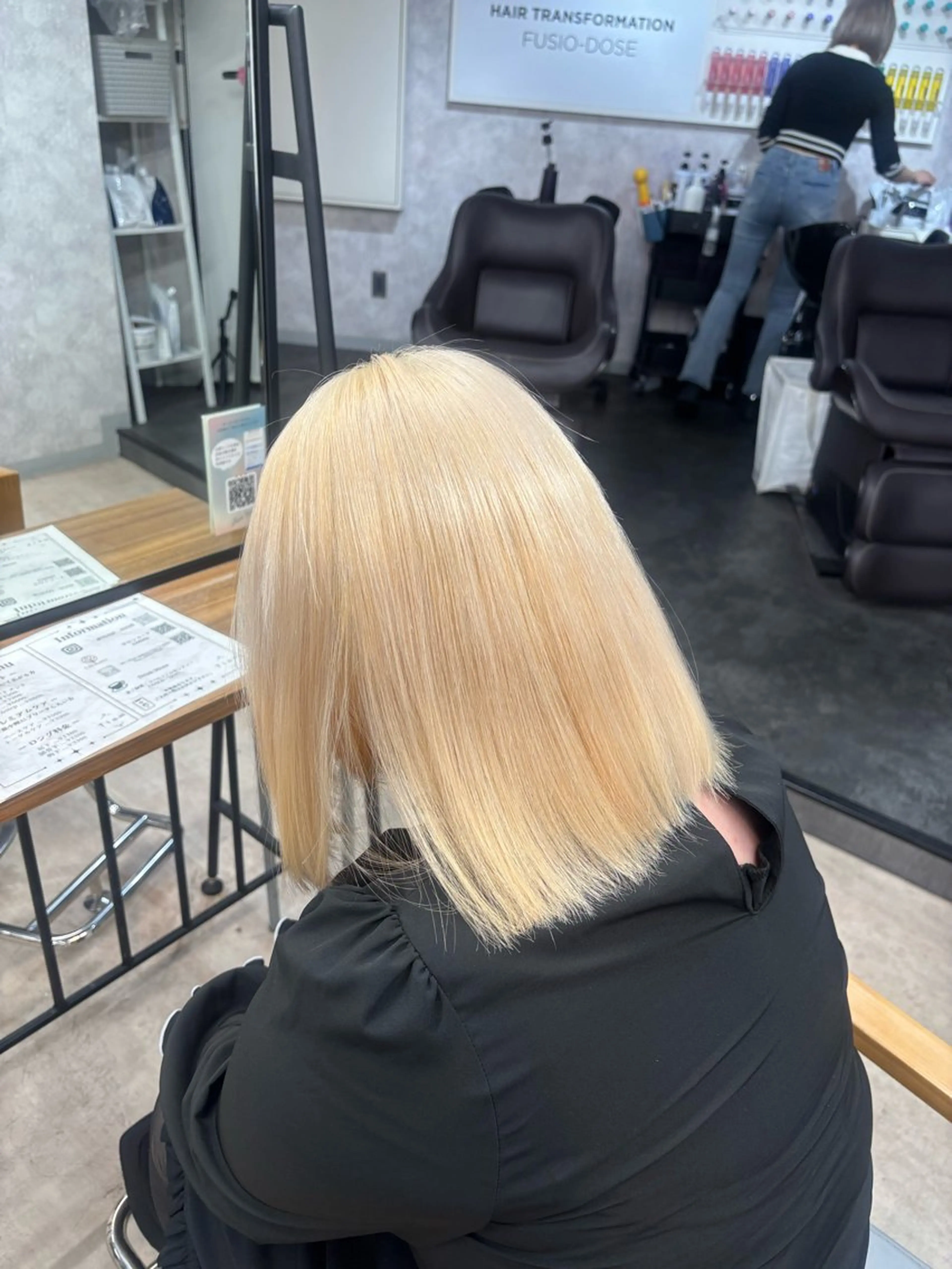 ミディアム カラー ヘアカラー トリートメント ギャル/ハイトーン 特化/ルイヤのヘアスタイル