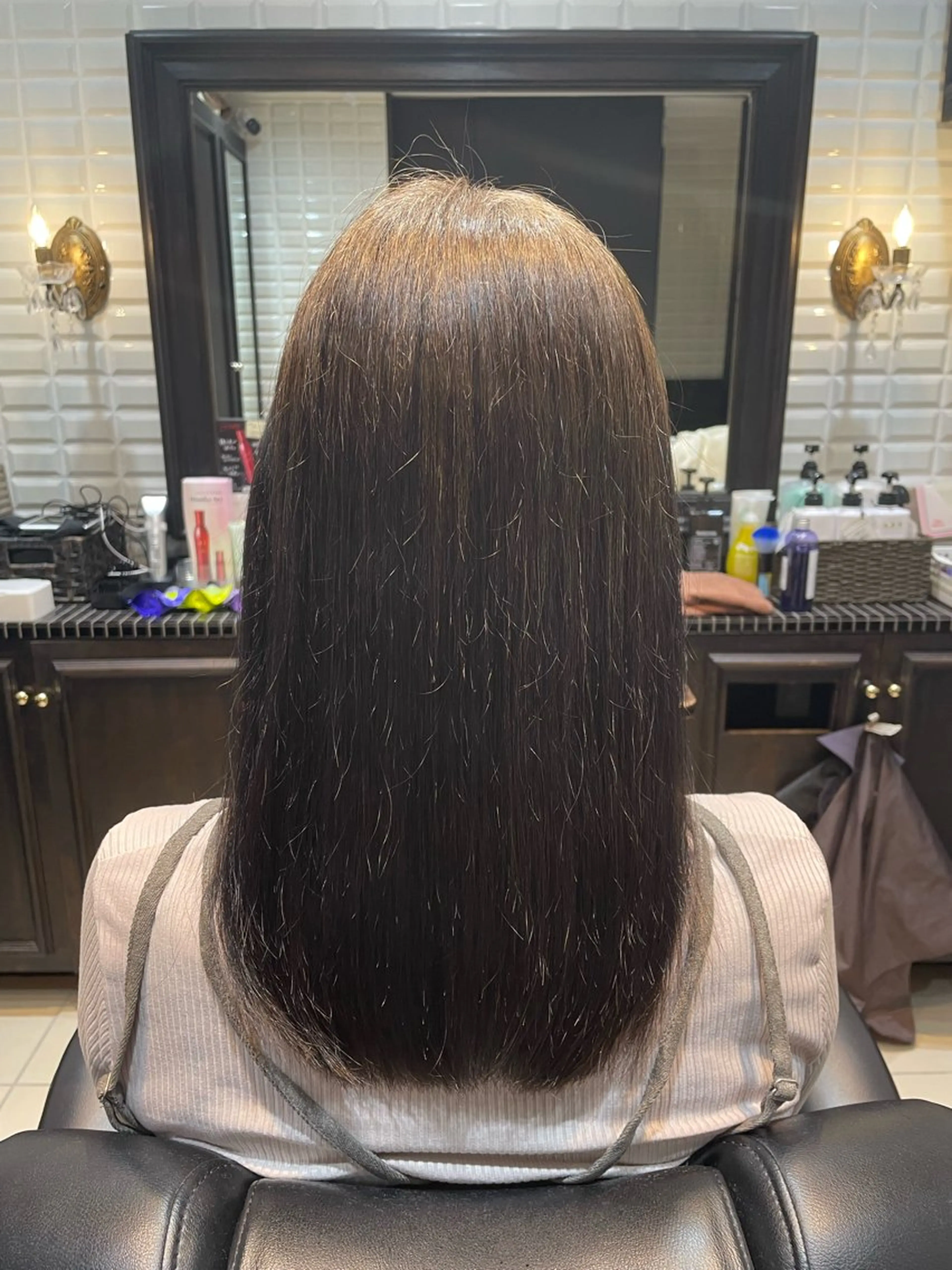 ロング 波巻き、ツイスト パーマモデル募集中のヘアスタイル