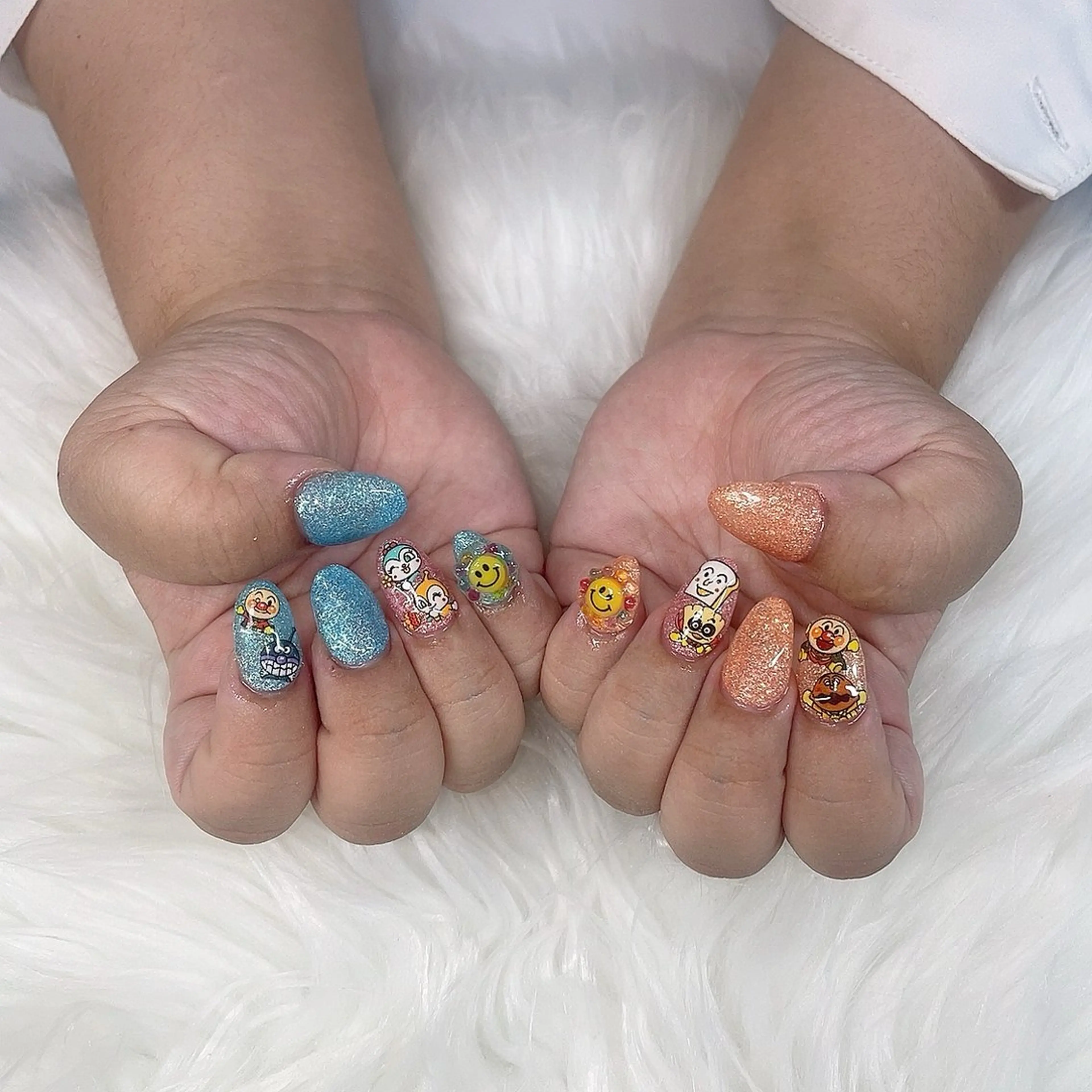 ネイル スカルプネイル ハンドネイル BLUEM みおちのネイルデザイン