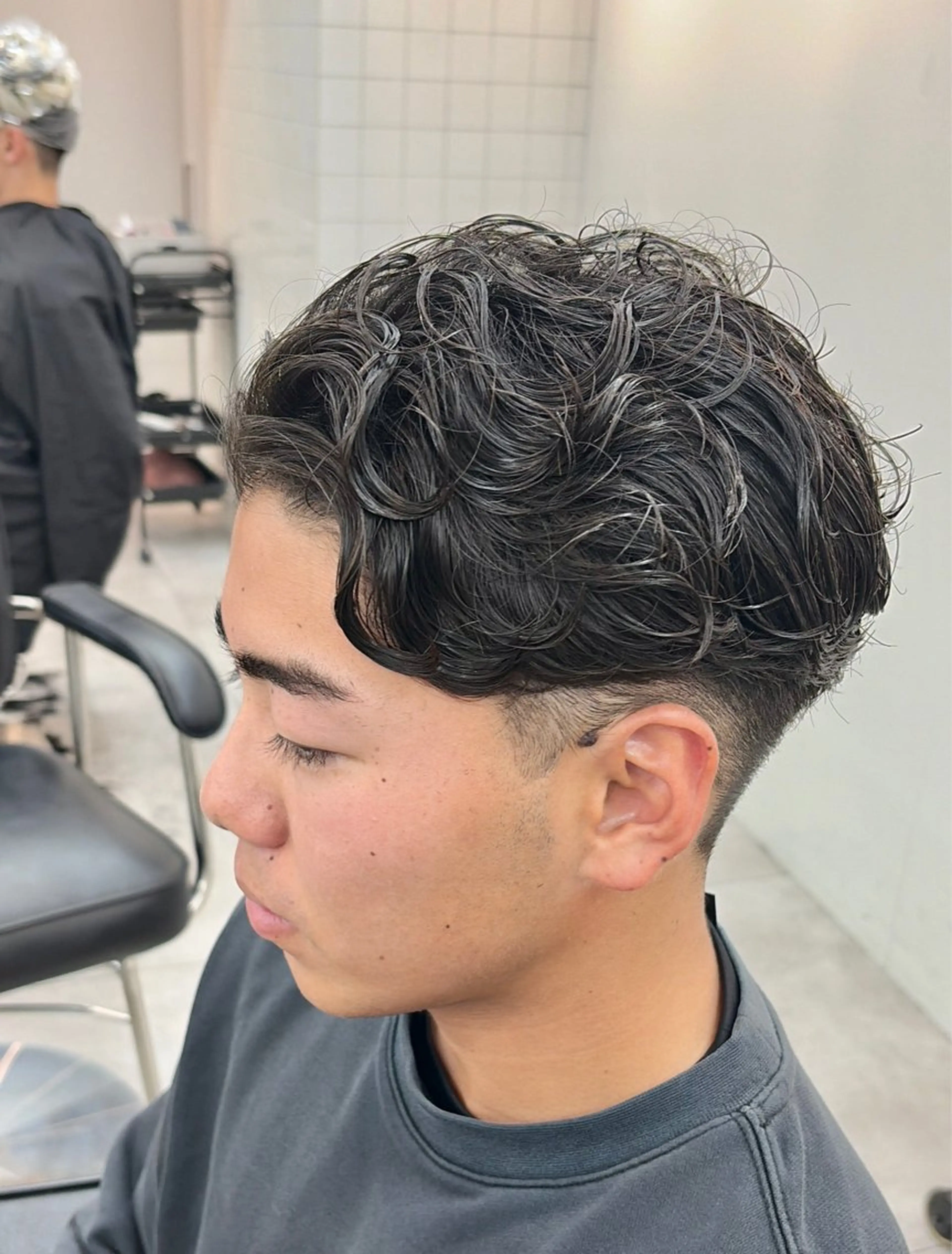 パーマ メンズ カット パーマ 齊藤輝/ メンズパーマ/大宮のヘアスタイル