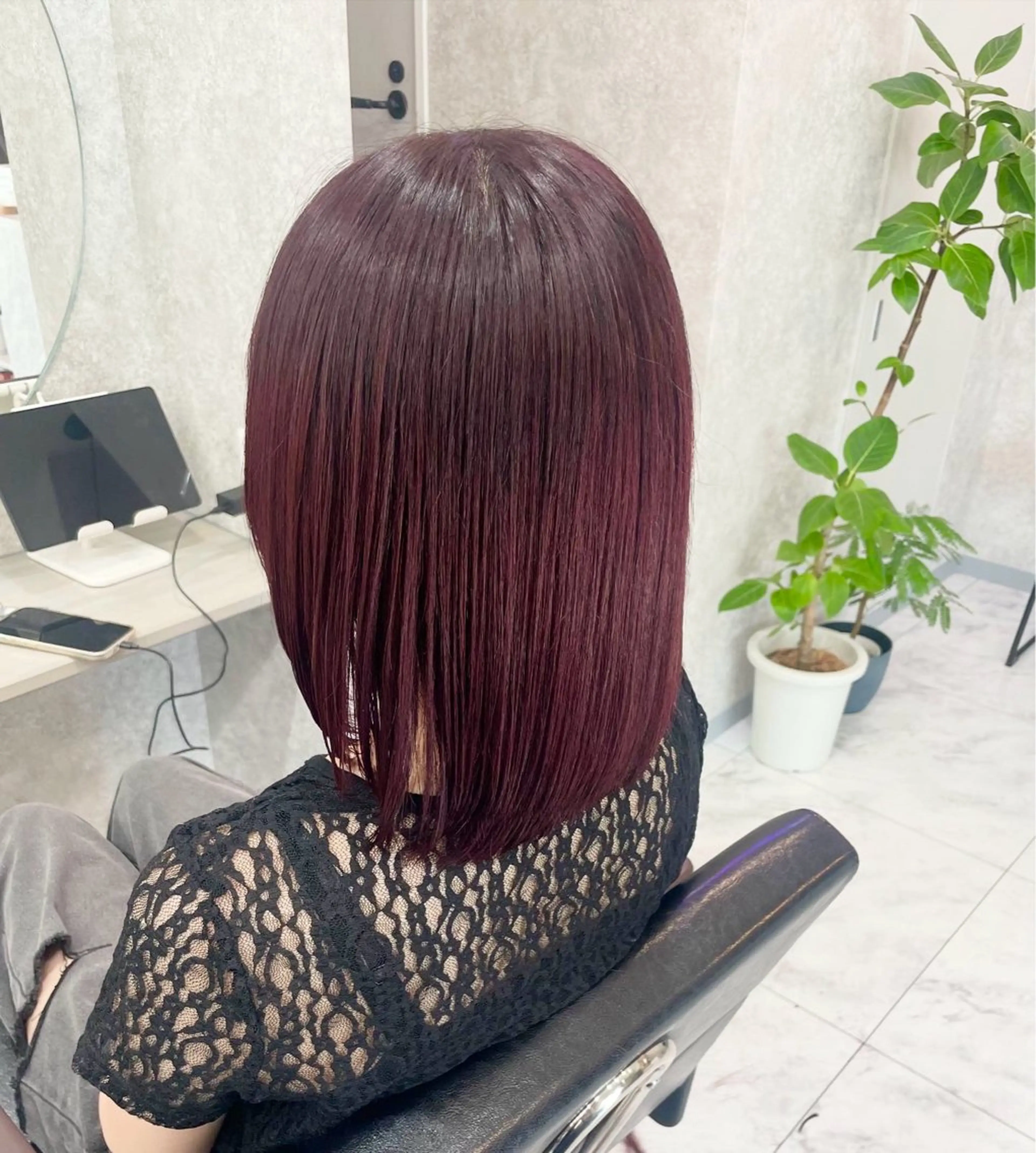 ショート 🦋ハイトーン🦋 石山 希理🦋のヘアスタイル