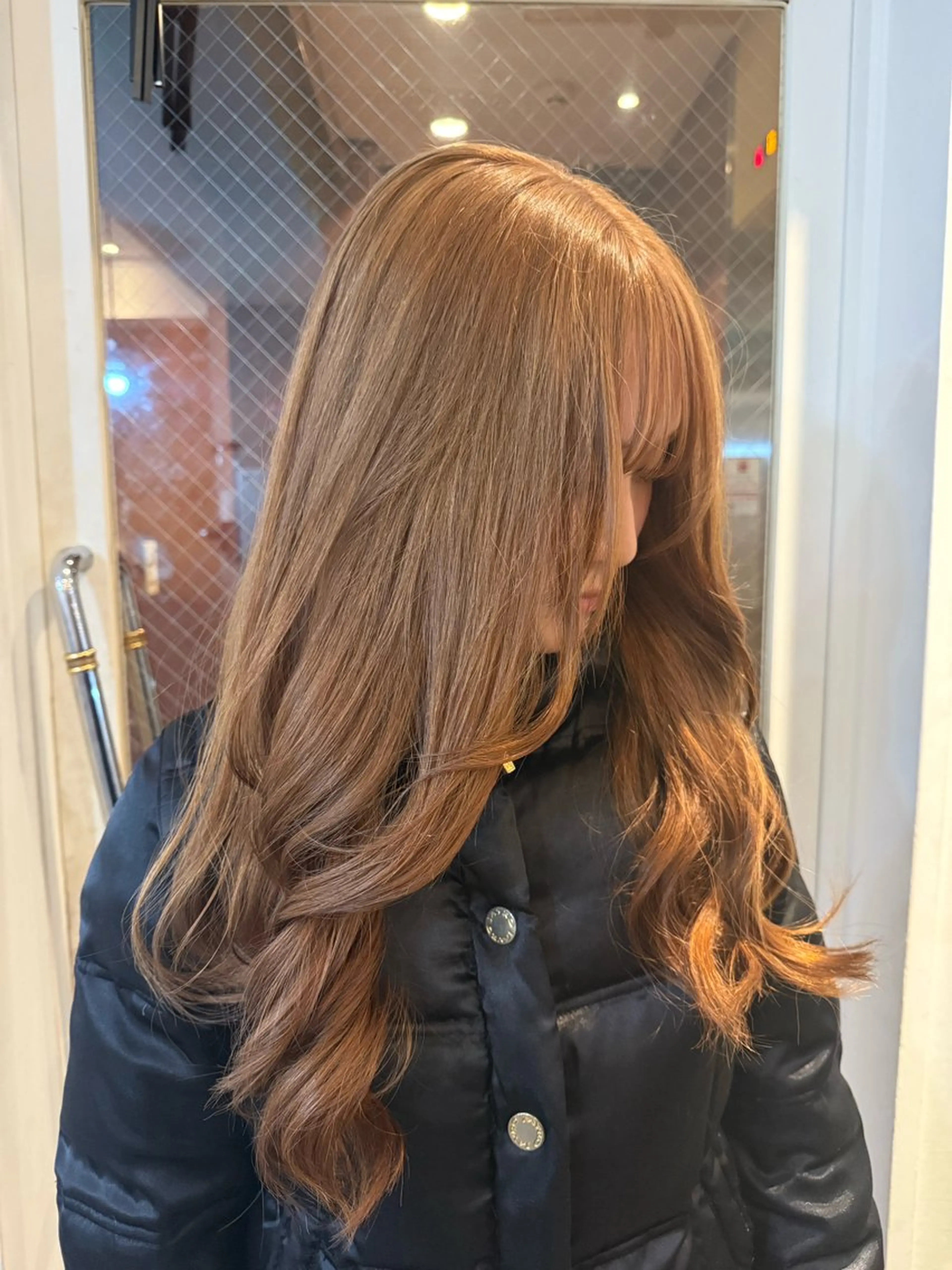 カラー ベージュカラー ブリーチ 透明感カラー カット ヘアカラー La fith hair charme 渋谷店【ラフィス ヘアー シャルム】所属・💛透明感/縮毛/ KURUMI💛のヘアスタイル