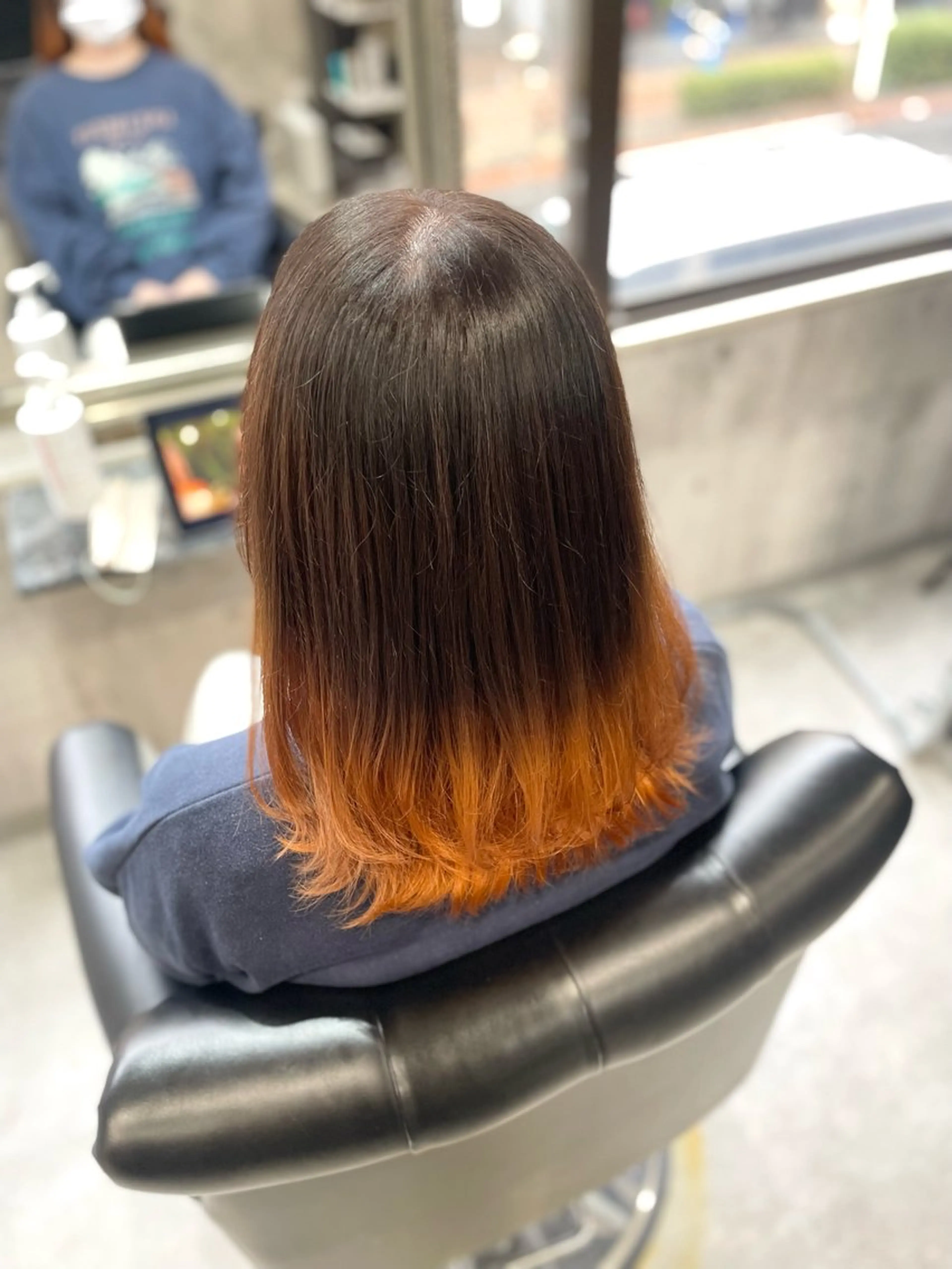 ミディアム ヘアカラー トリートメント crystal船橋 /艶カラー/HONOのヘアスタイル