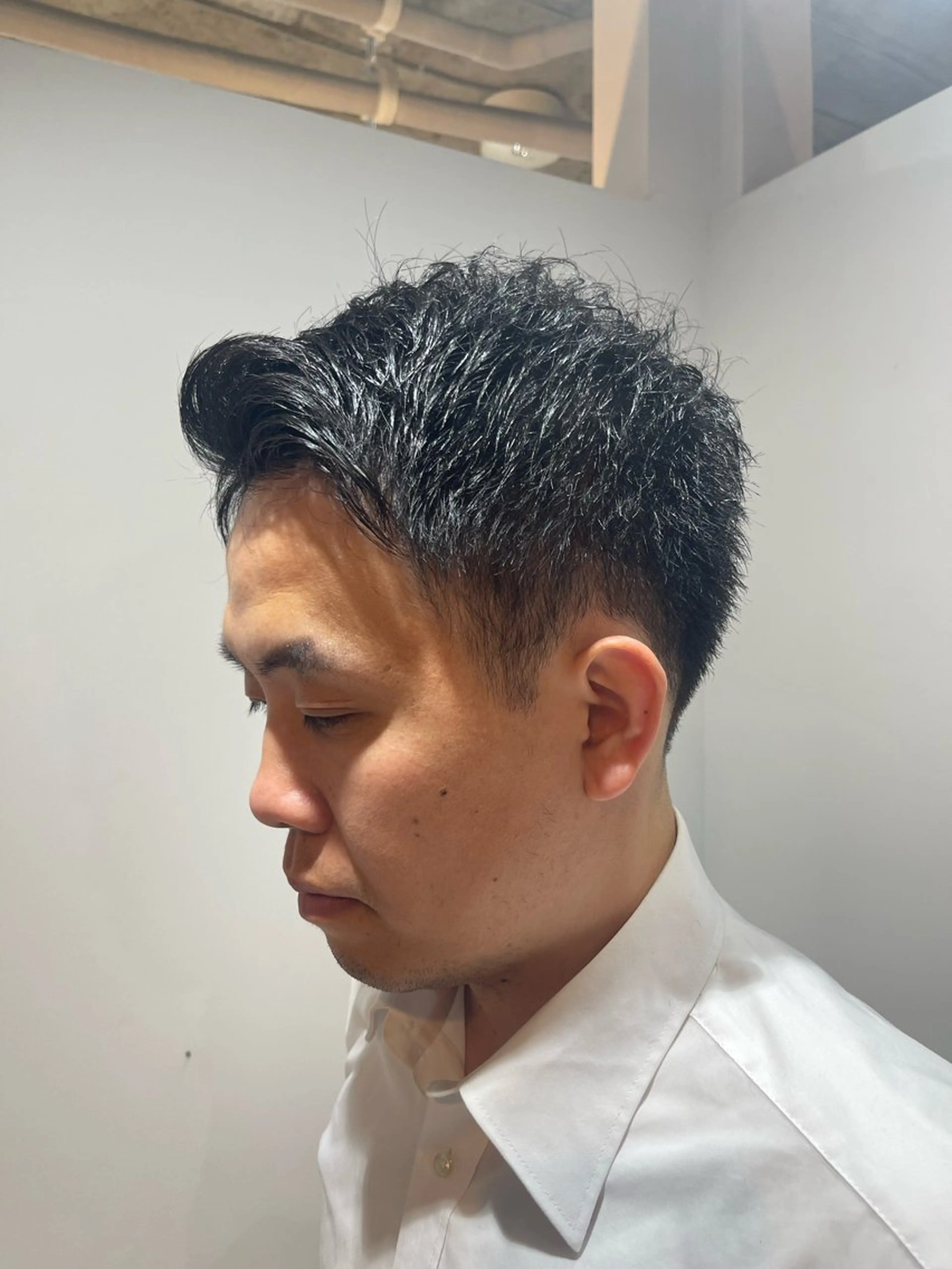 ショート メンズ メンズショート ショートヘア AID_都立大学所属・林 亮太/ メンズ/メンズパーマのヘアスタイル