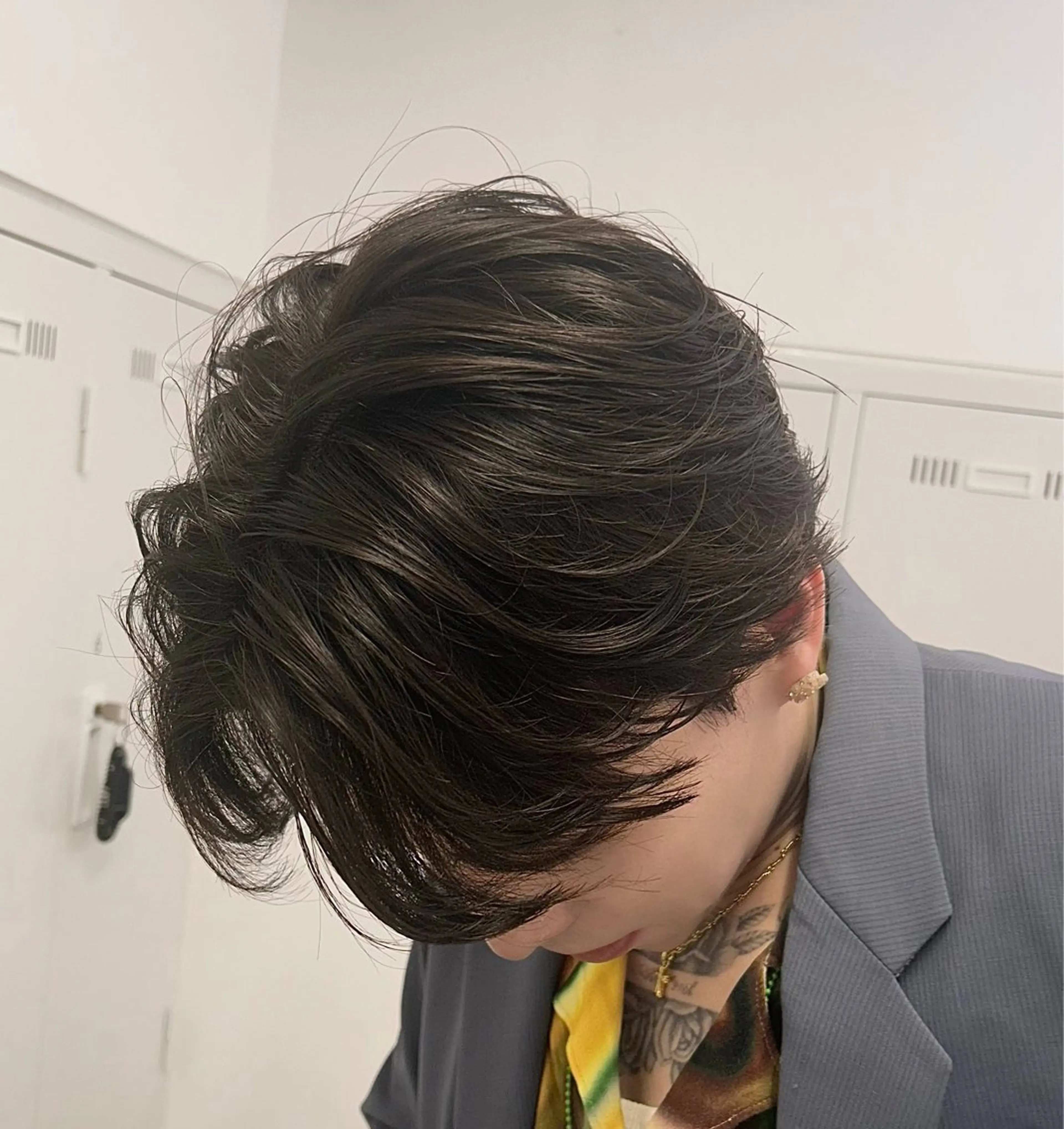 ミディアム パーマ メンズ カット ♠️メンズ特化／ 社 由樹♠️のヘアスタイル