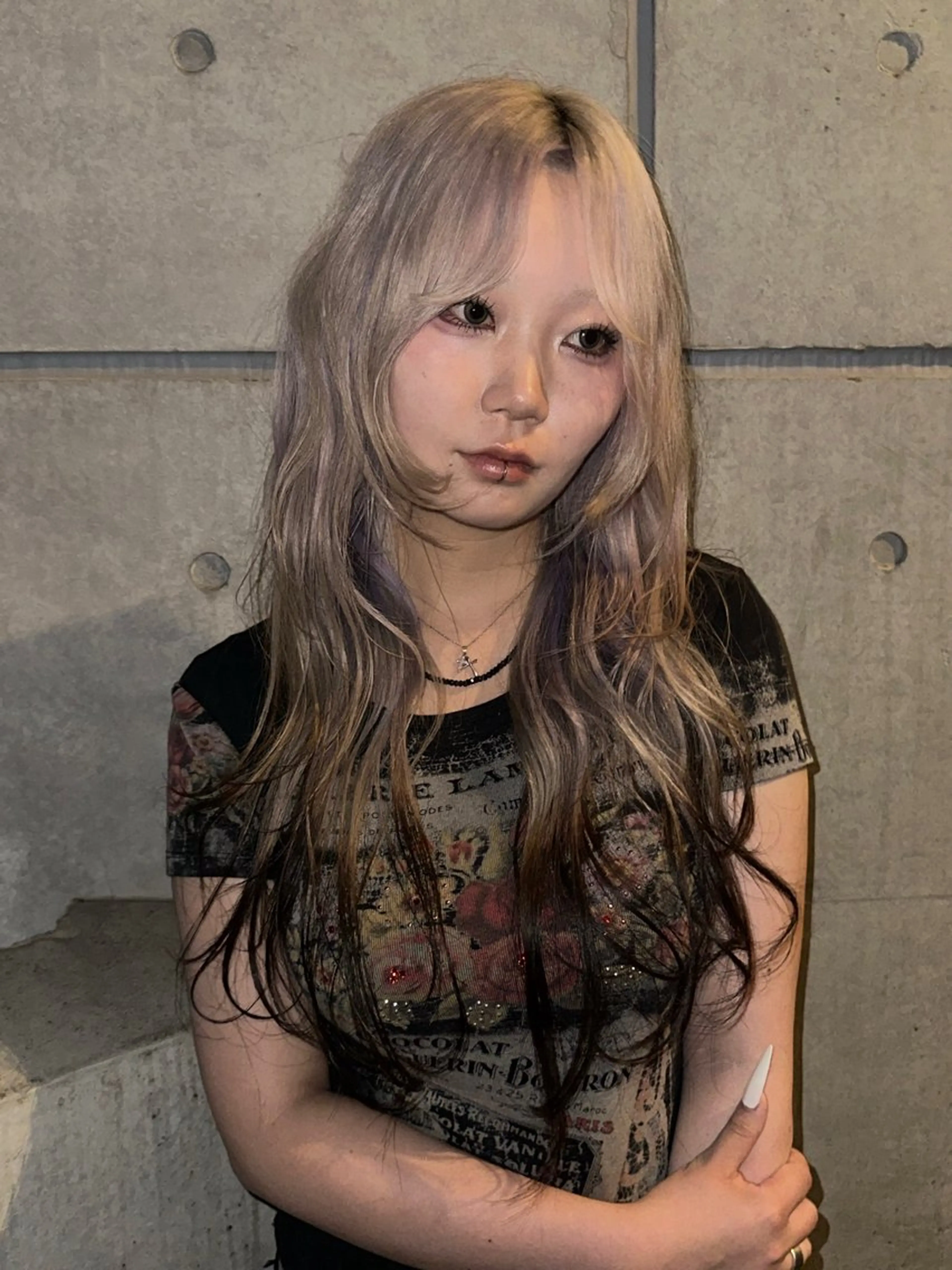 セミロング Hiroto/表参道 /暗髪/モード♠️のヘアスタイル