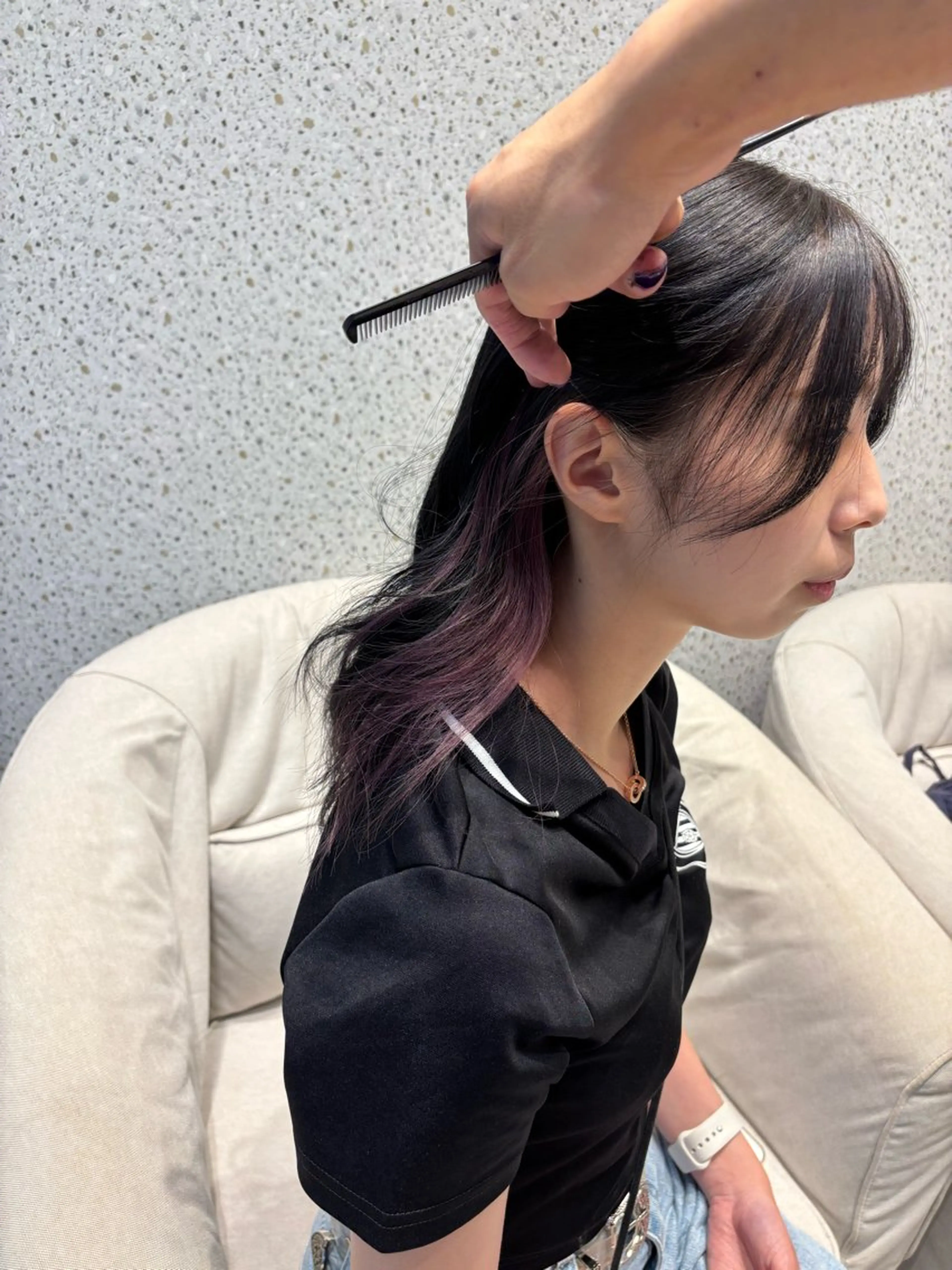 カラー 『ハイトーン特化』✨ 音喜多優也のヘアスタイル