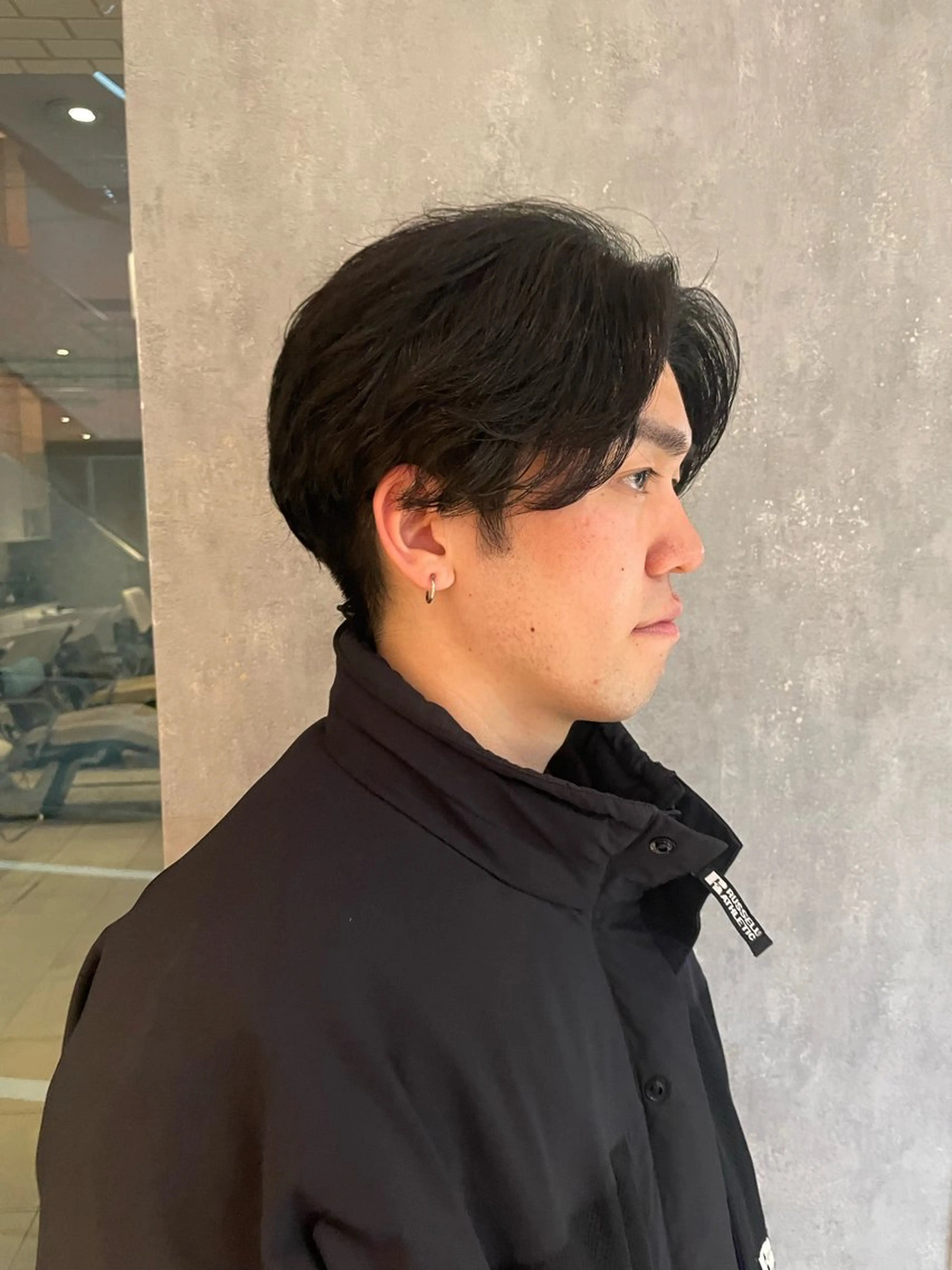 メンズ2ブロックスタイルの写真