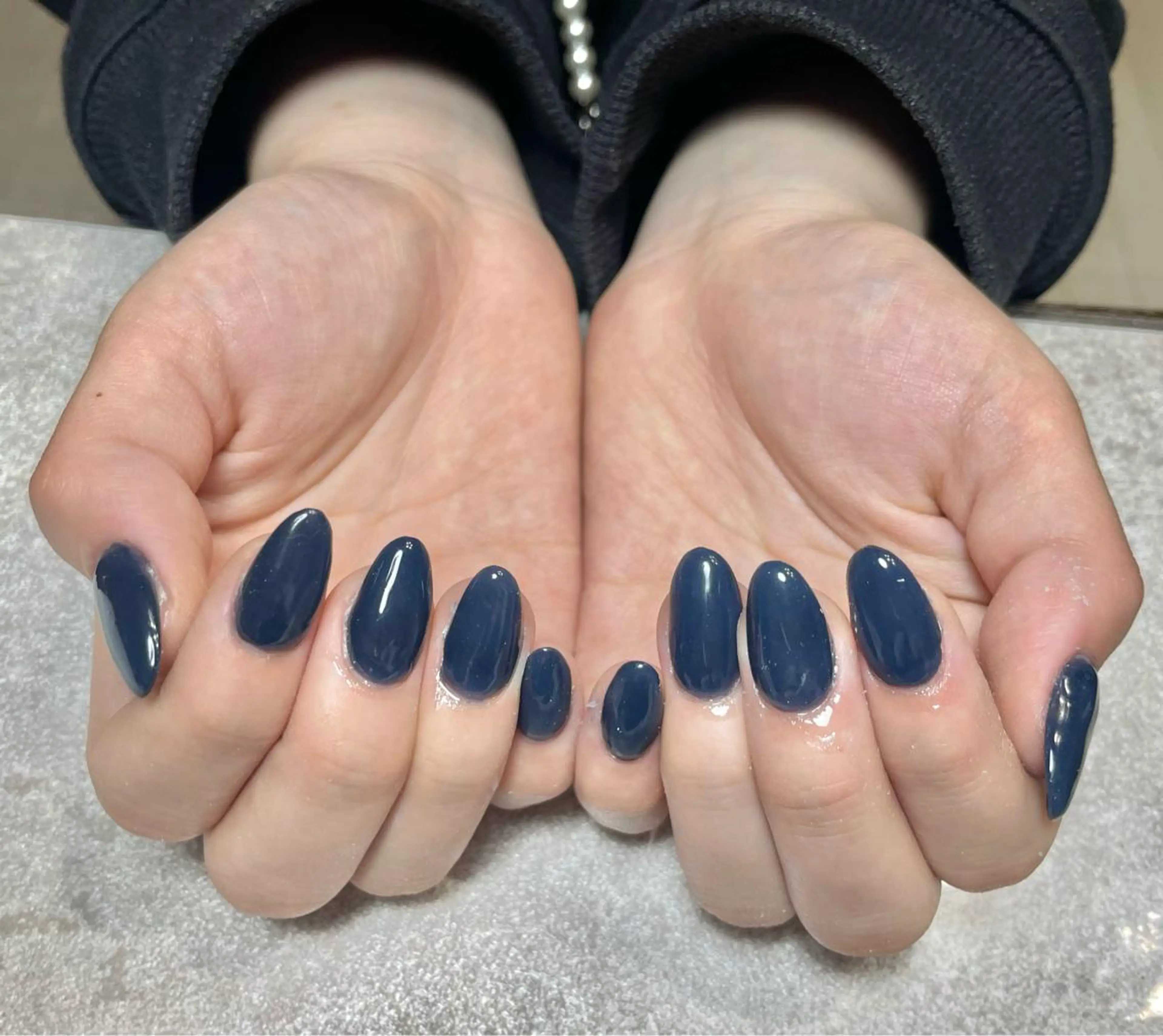 ネイル ジェルネイル ワンカラーネイル パラジェル スカルプネイル ハンドネイル BLANCEnail所属・BLANCnail yuuのネイルデザイン