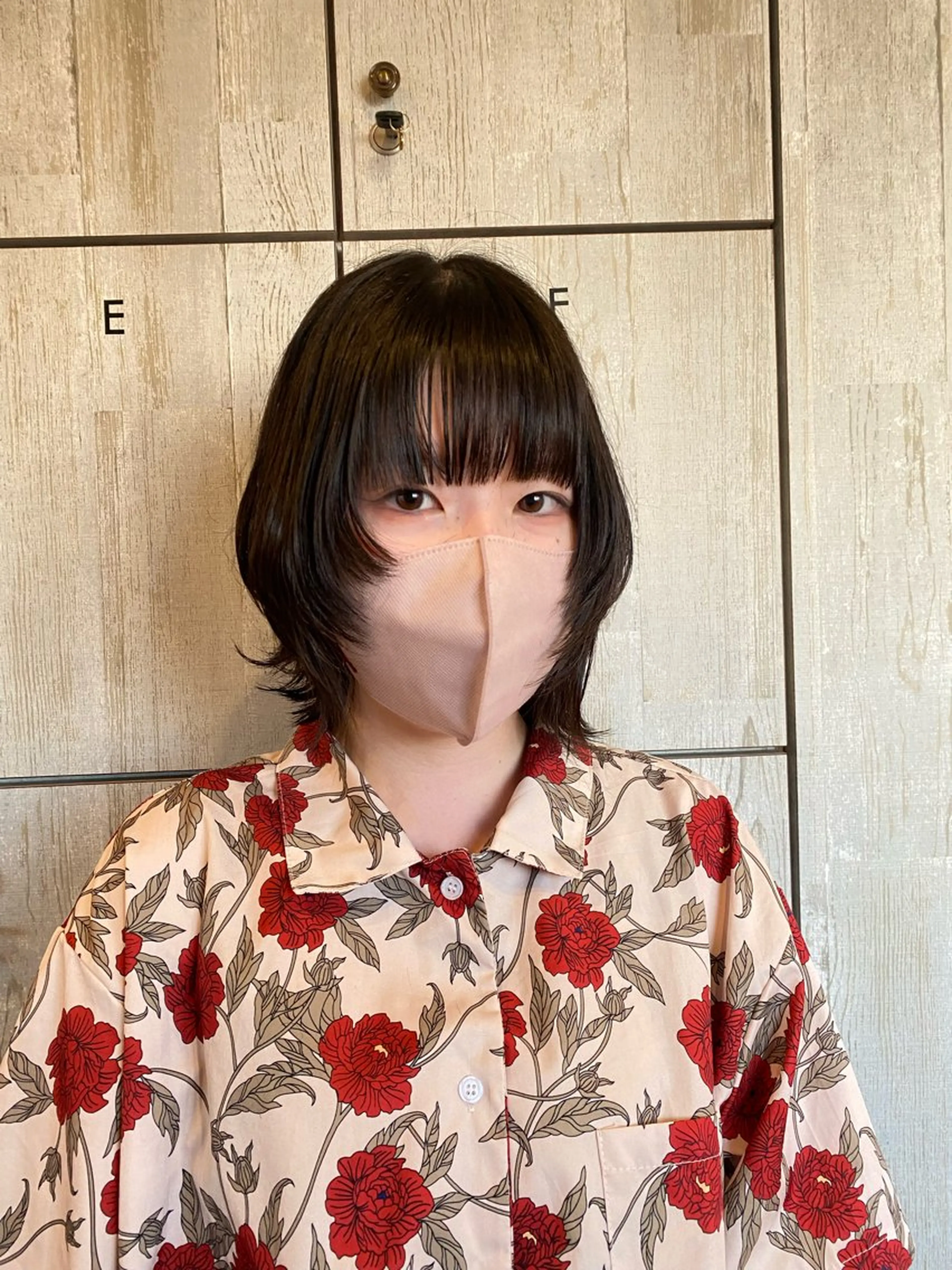 ショート 顔周りカット レイヤーカット ウルフカット 成人式カラー/ダブル カラー🧸こころのヘアスタイル