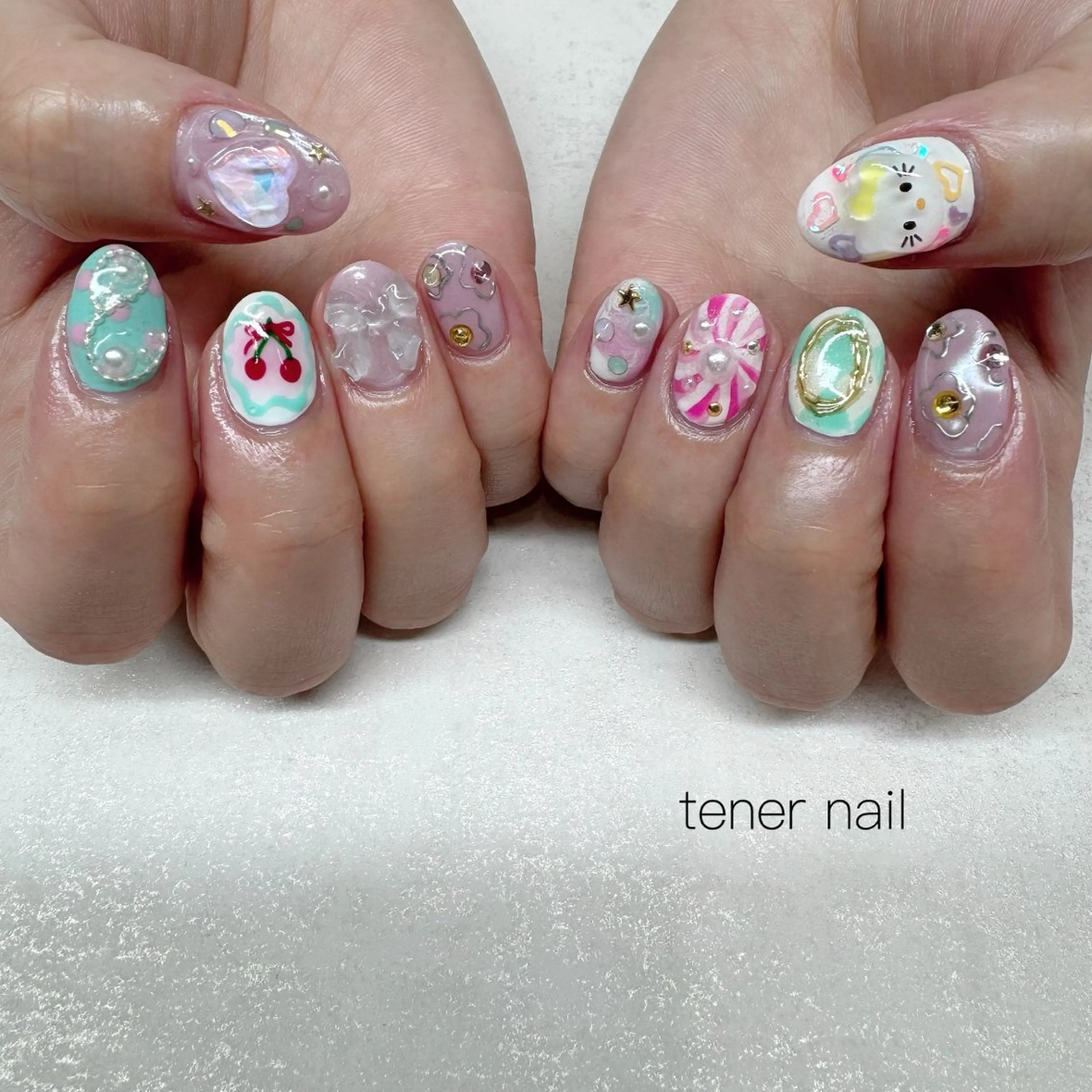ネイル ハンドネイル tener  nail  テネルネイル所属・テネルネイル tener nailのネイルデザイン