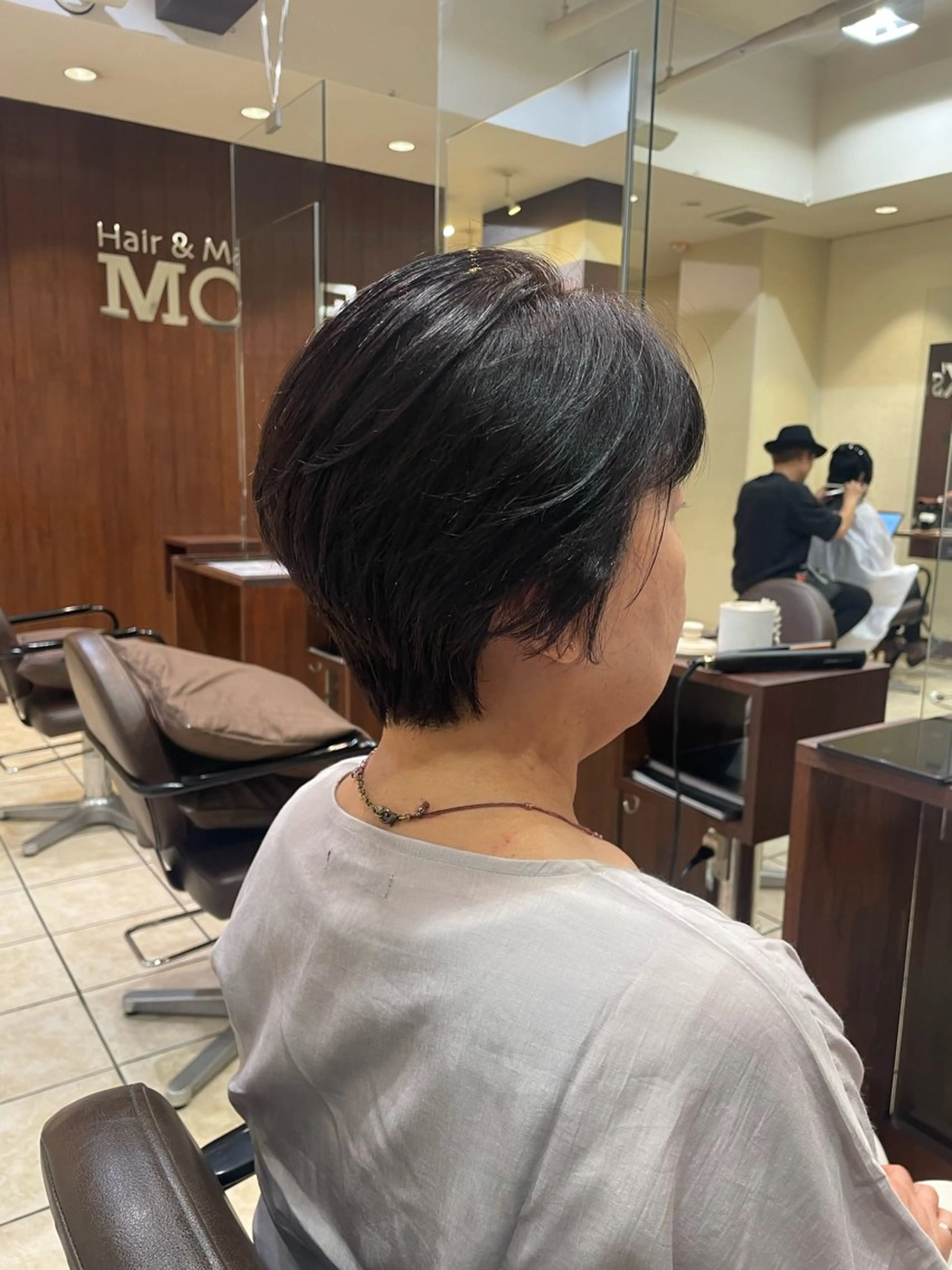 ショート 桑田 新菜のヘアスタイル