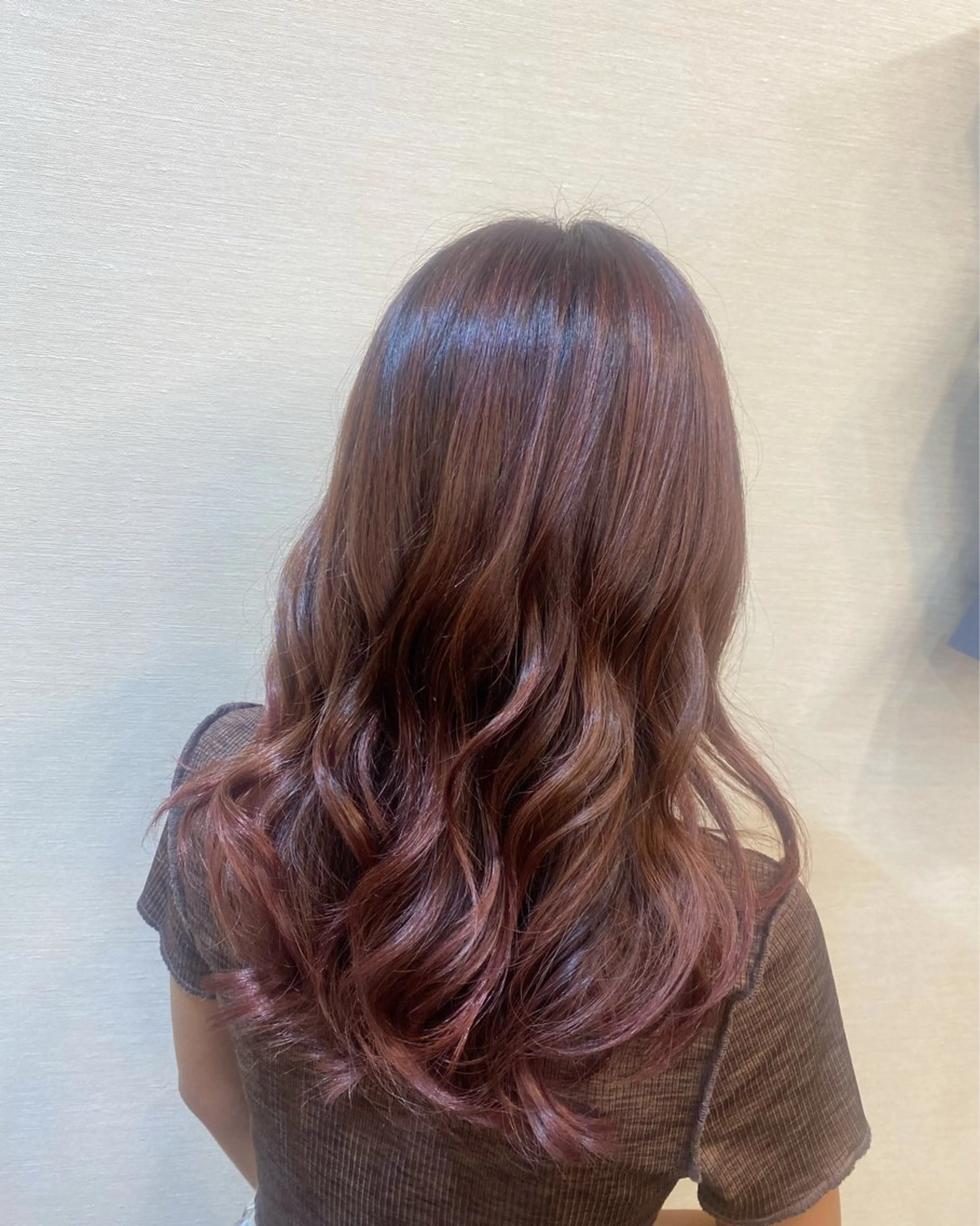 セミロング yamaguchi kのヘアスタイル