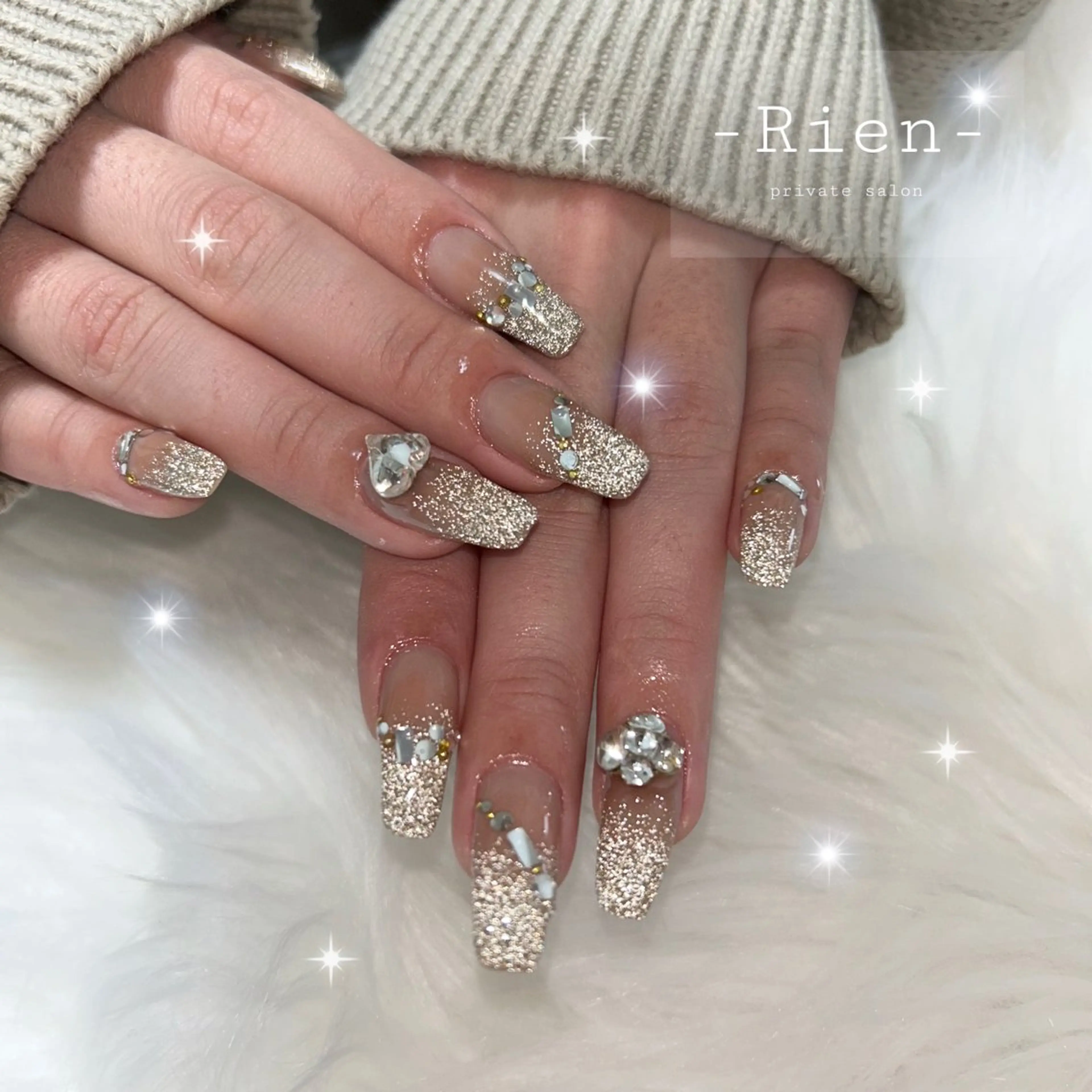 ネイル ハンドネイル -Rien- プライベートサロンのネイルデザイン