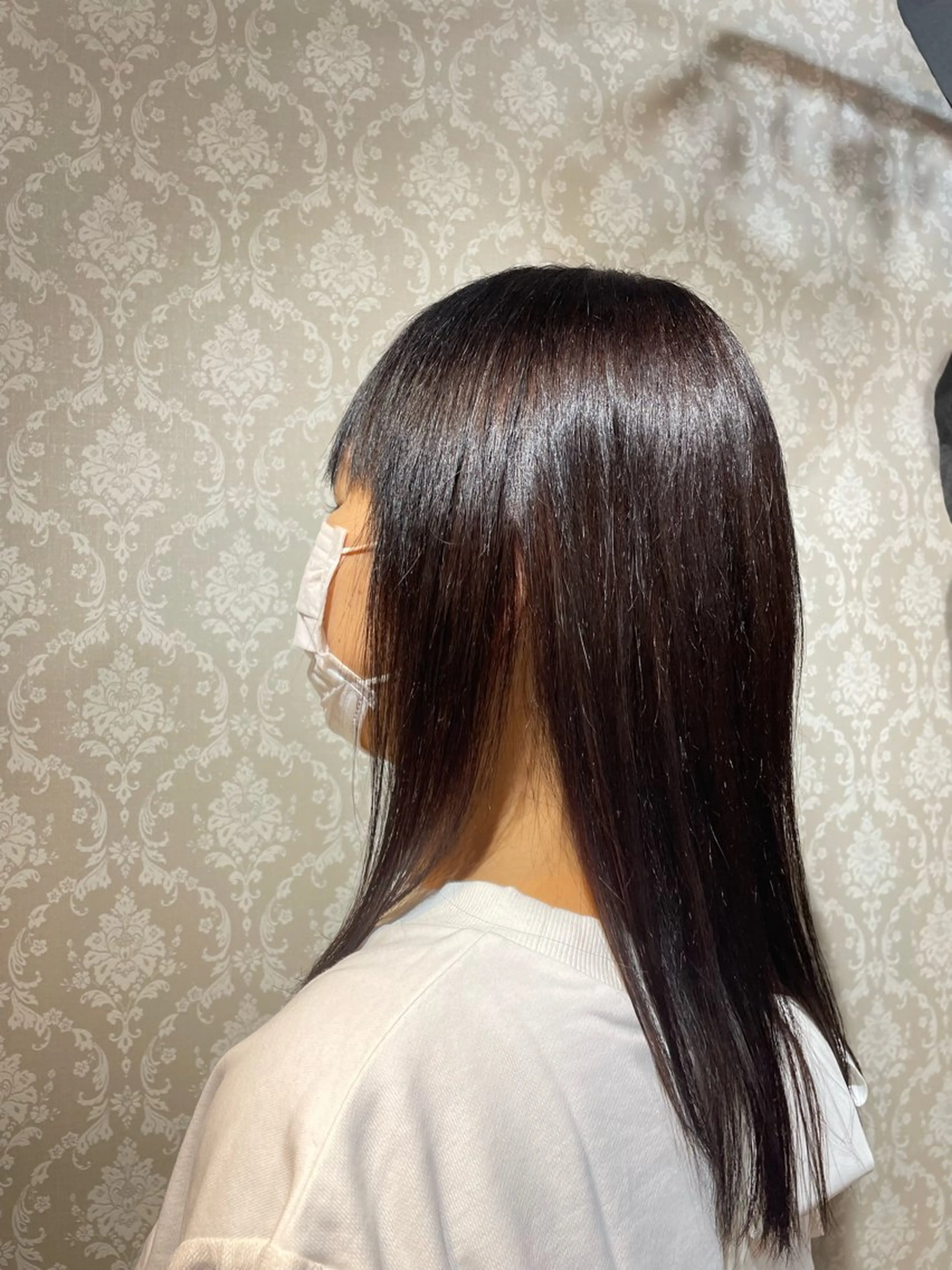 カット＋ダメージレスカラー＋酸熱トリートメントの写真