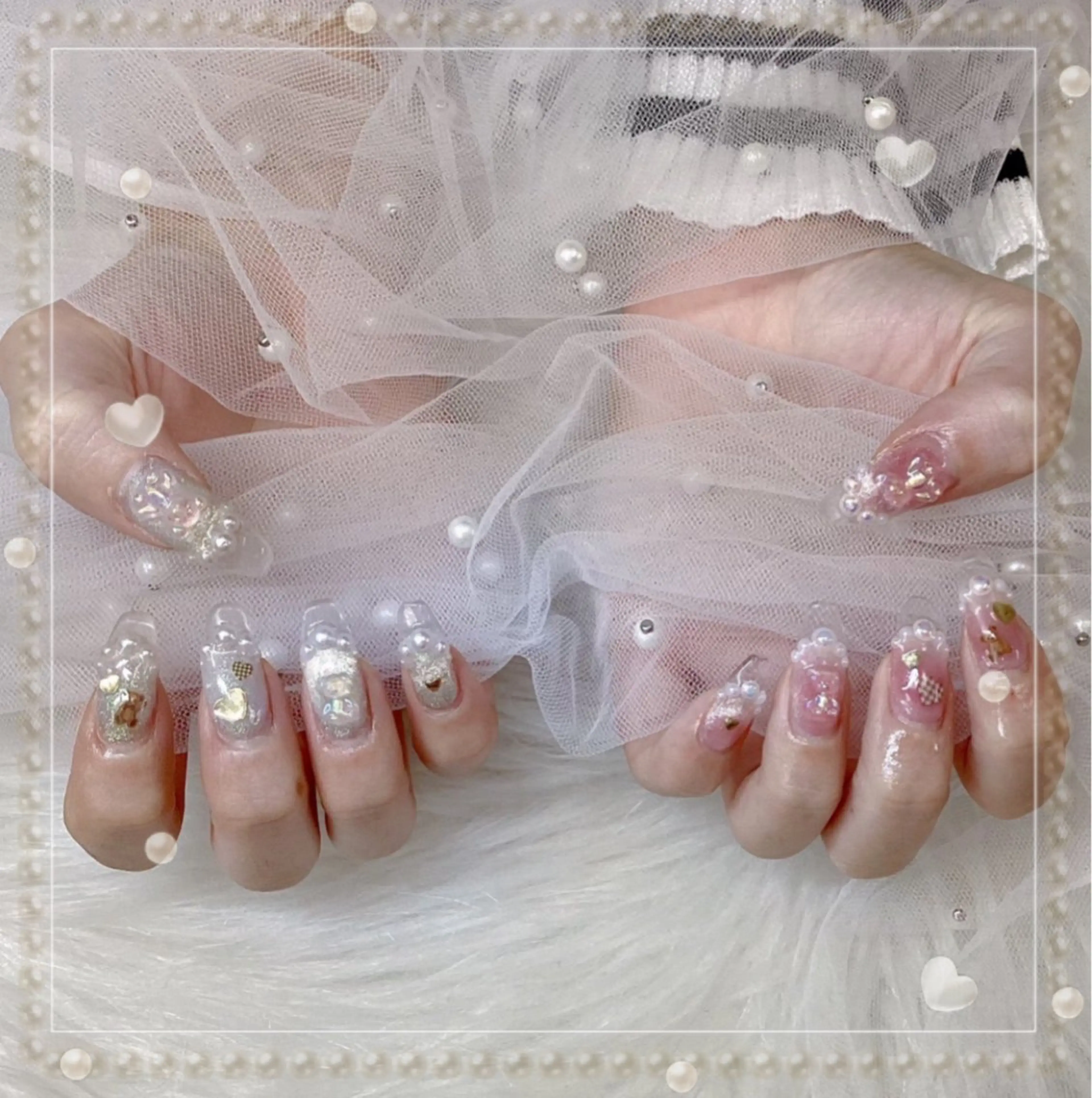 ネイル Yudia🩵 Yuiのネイルデザイン