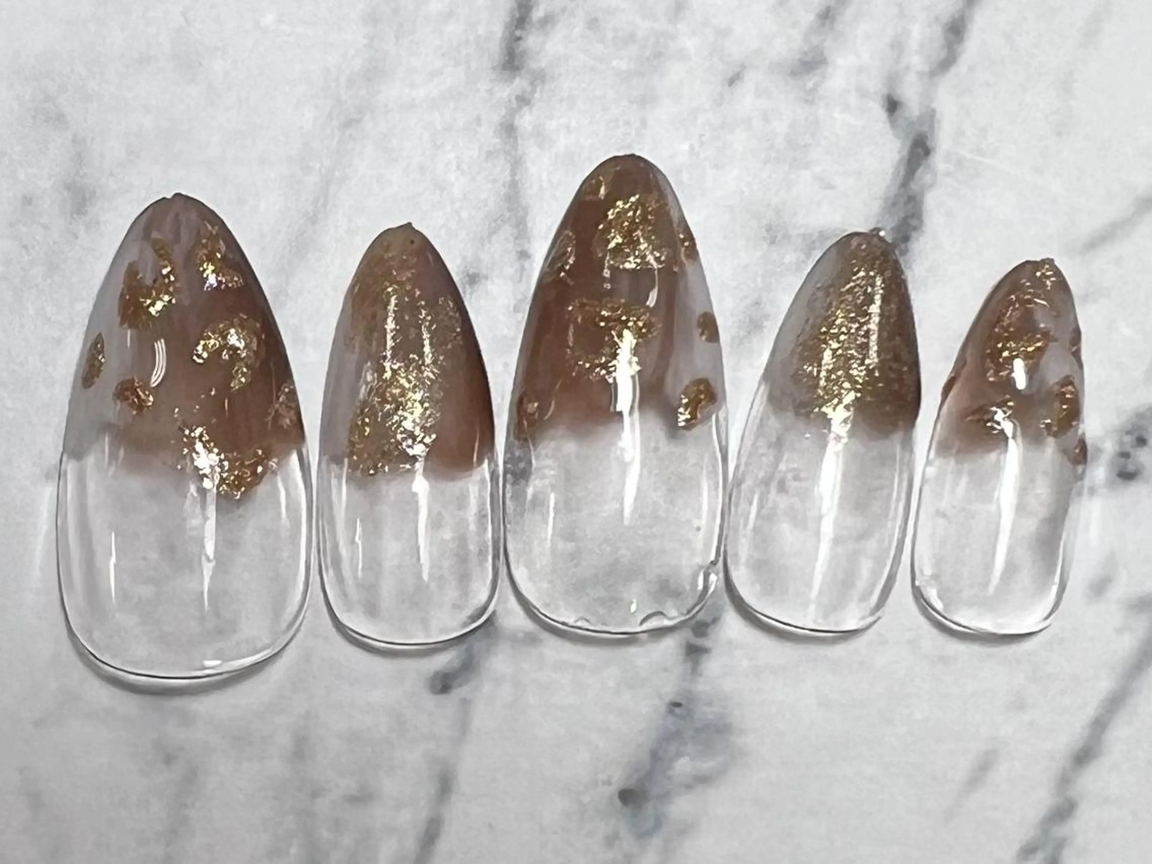 ネイル ❤️💛🩵京橋 痛ネイル⭐️3Dのネイルデザイン