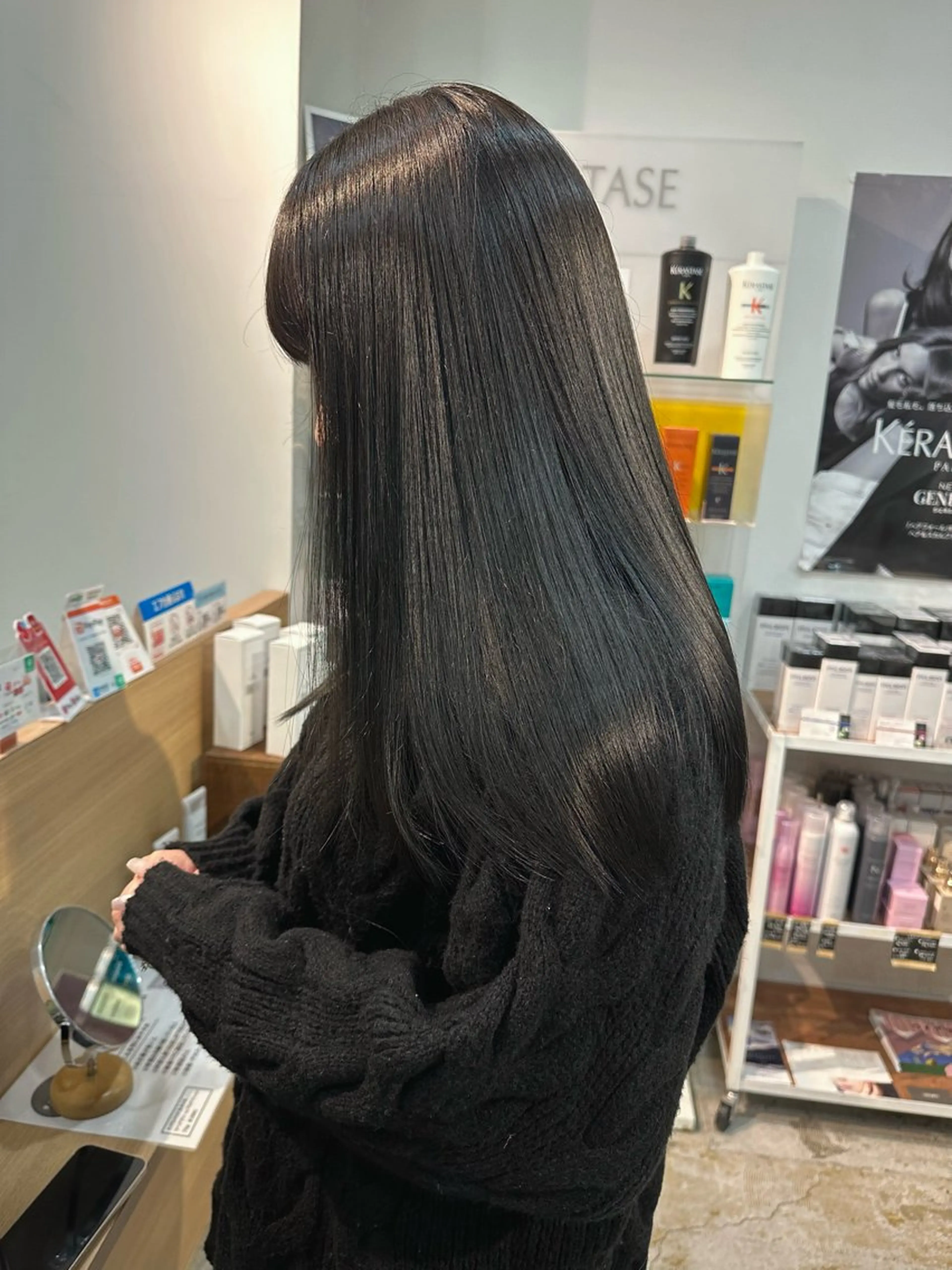 ロング カラー 栗田 大輝のヘアスタイル