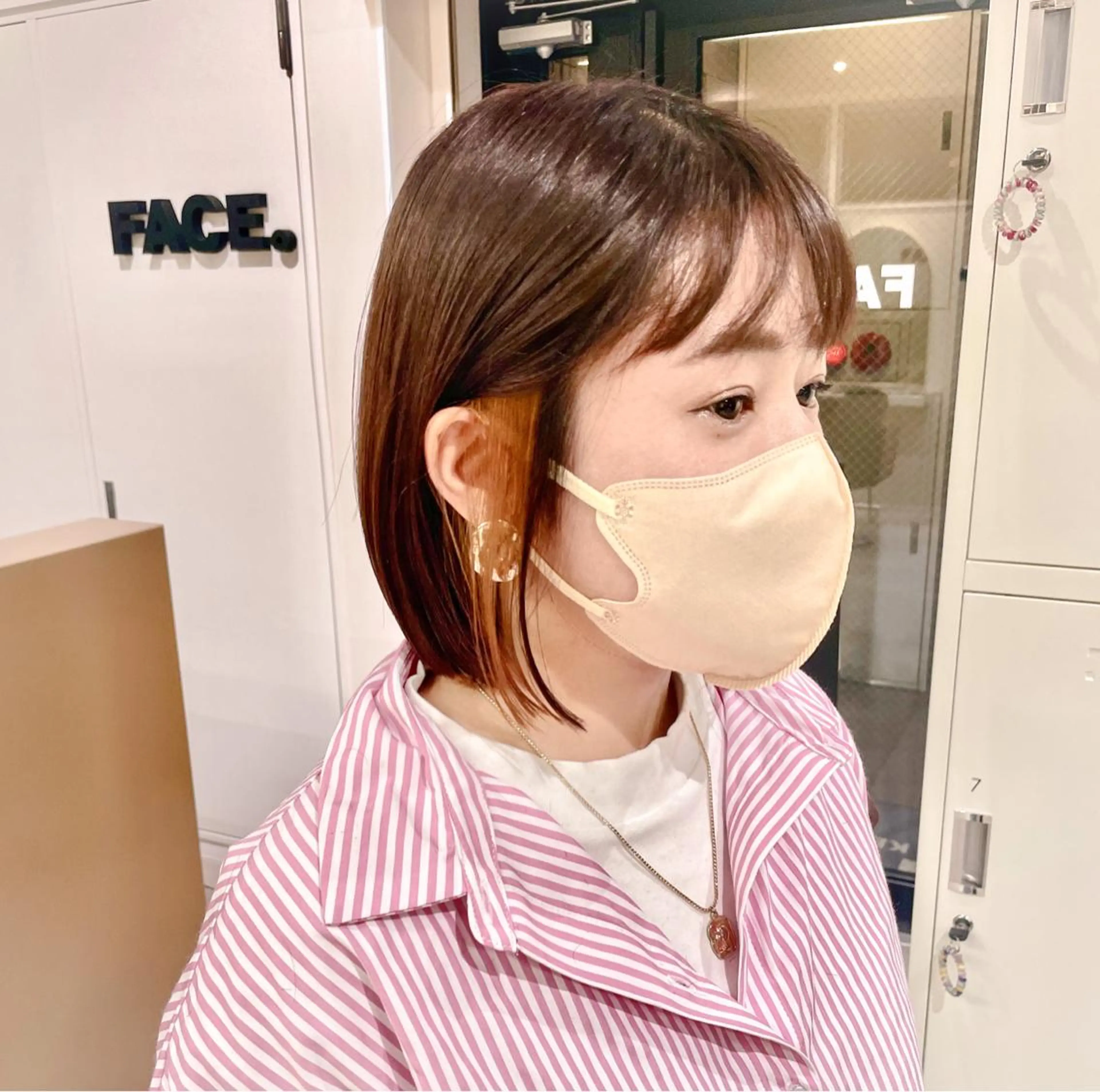 ミディアム カラー カット ヘアカラー トリートメント ショート/ボブ 🌟齋藤ほのかのヘアスタイル