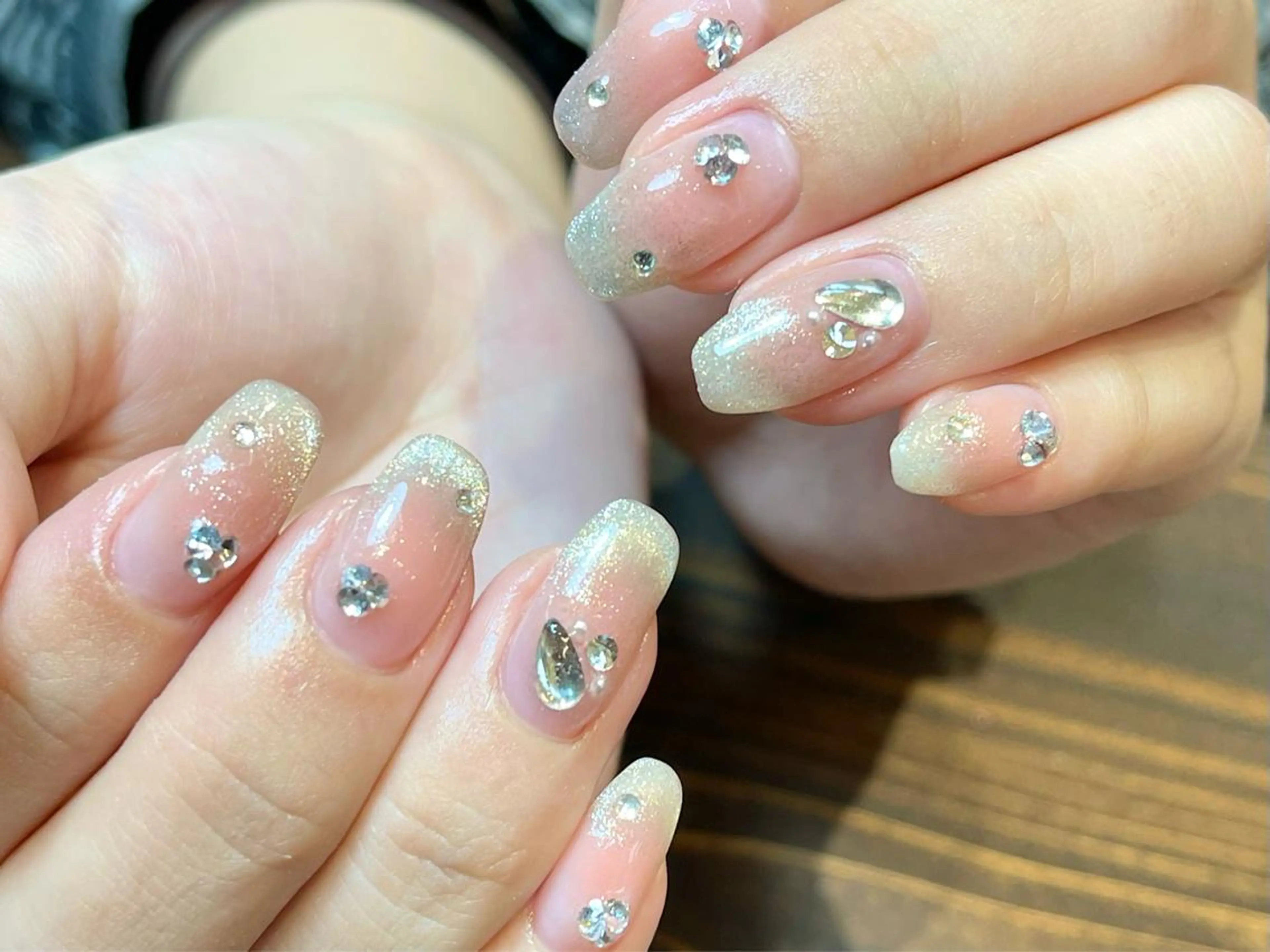 ネイル アートネイル チークネイル フレンチネイル ジェルネイル マグネットネイル ハンドネイル kinjo yuaのネイルデザイン