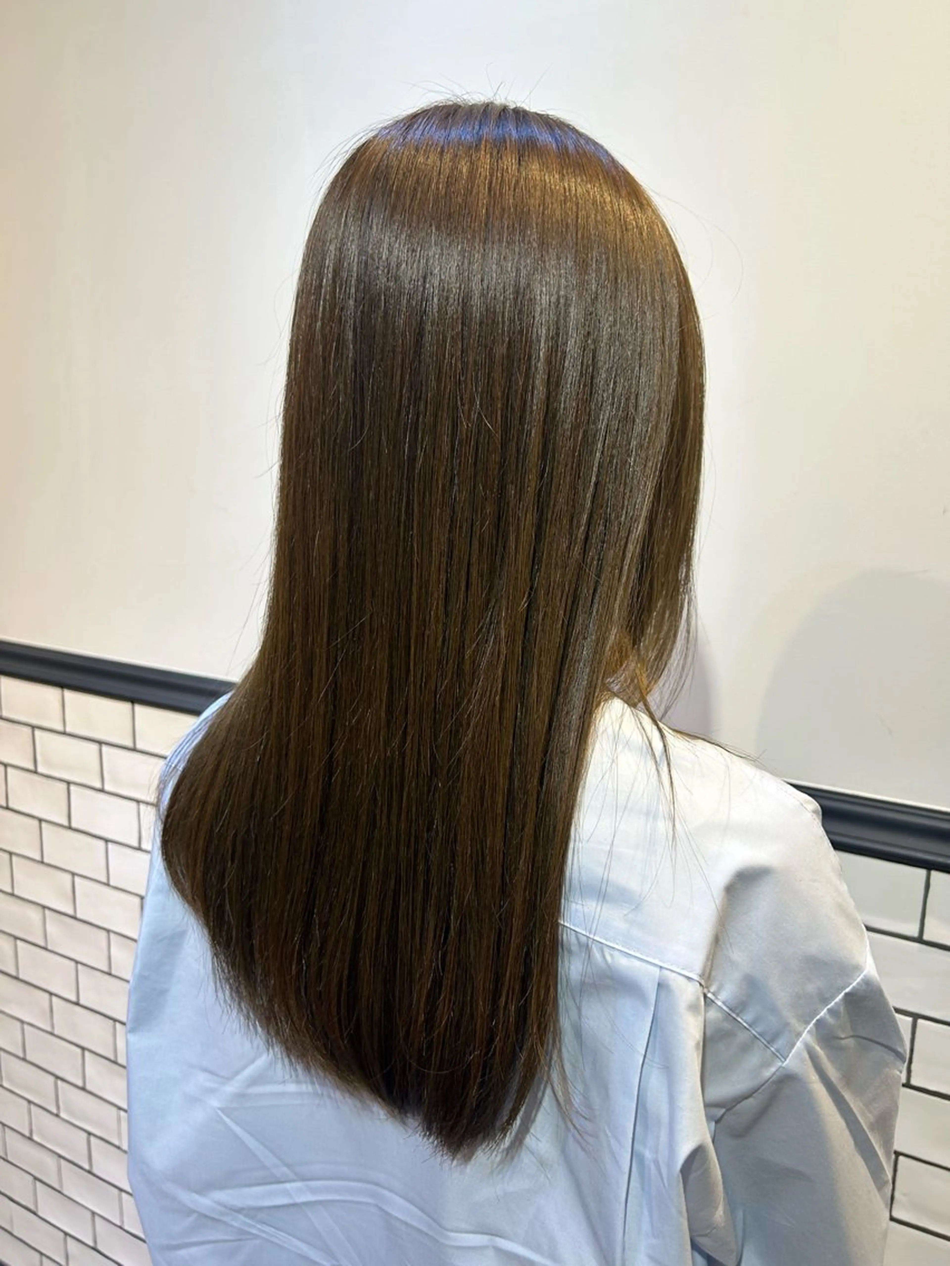 カラー オリーブカラー ちあき knock🌼🍃のヘアスタイル