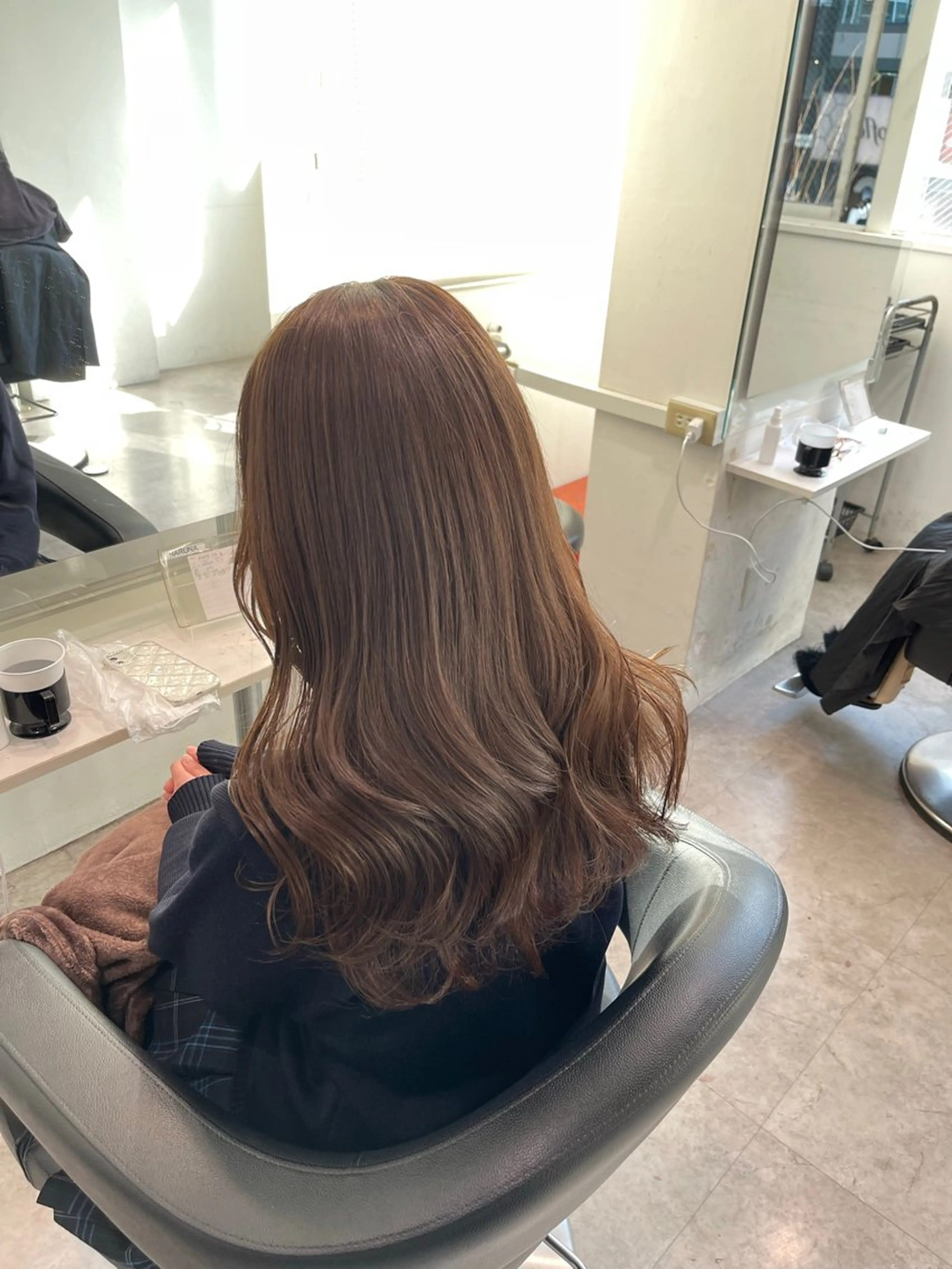 ロング カラー ヘアカラー トリートメント 💎透明感カラー /kaito💎のヘアスタイル