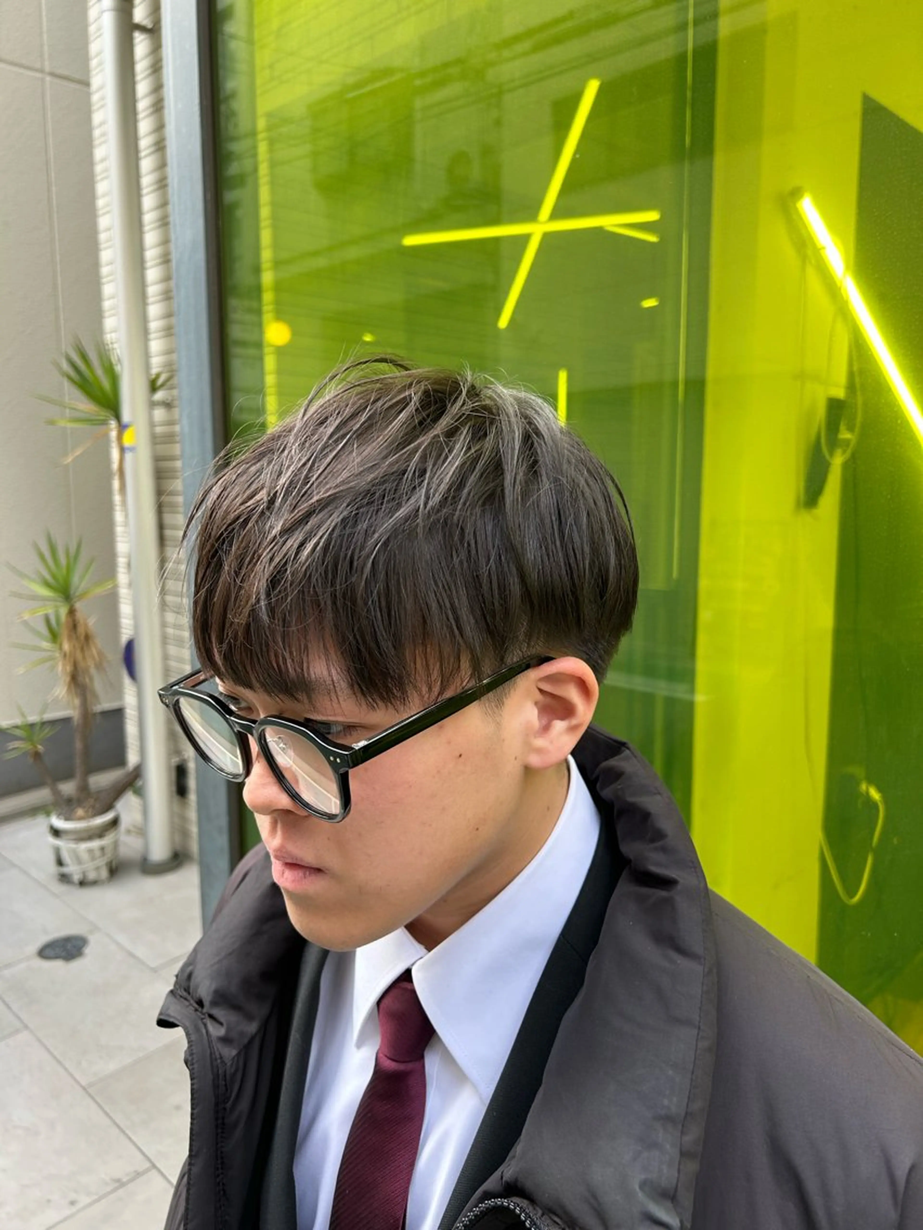 2/10日限定、【マッシュ、センターパート】の写真