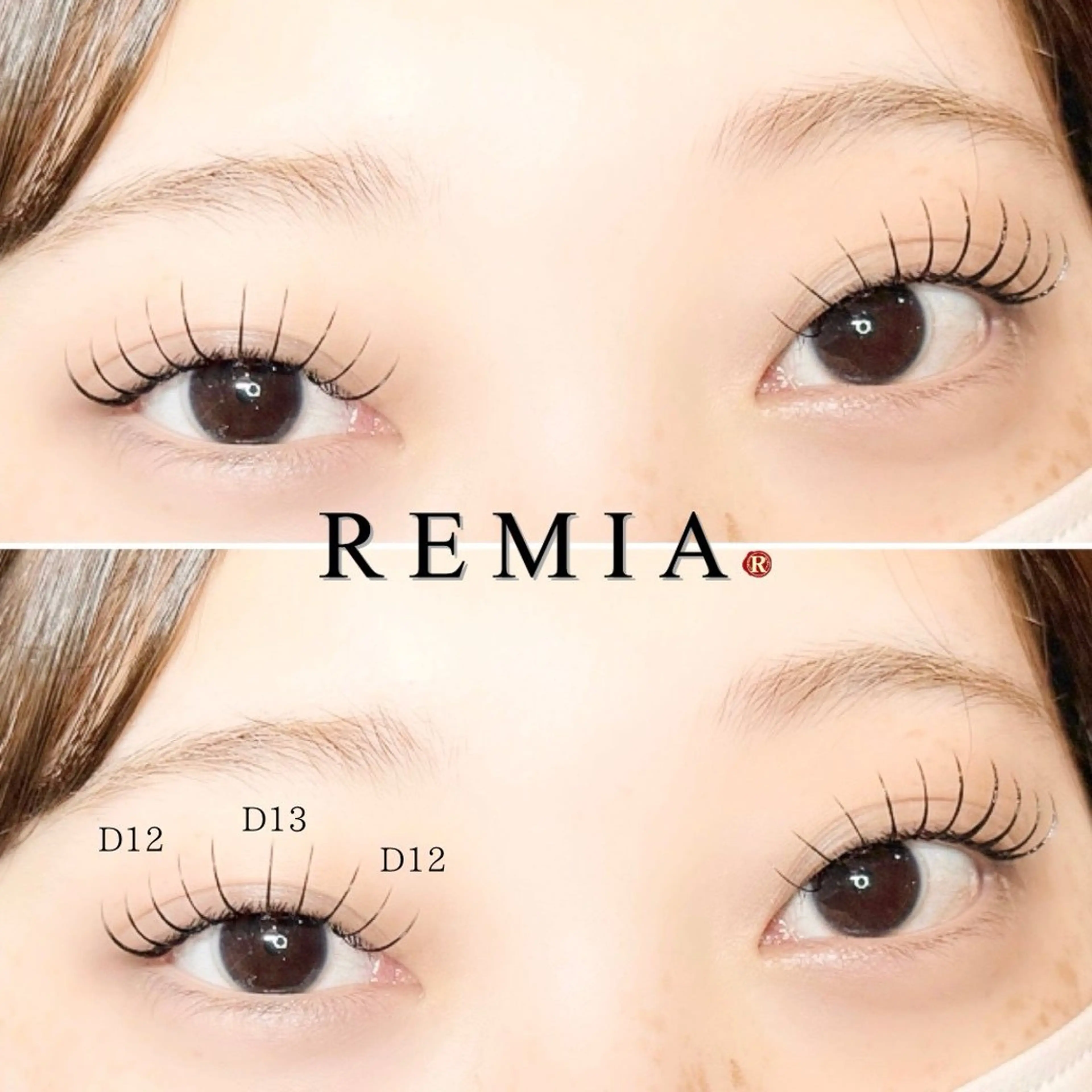 マツエク・マツパ マツエク REMIA 横須賀中央所属・REMIA横須賀中央 翁川なぎさのマツエク・マツパデザイン