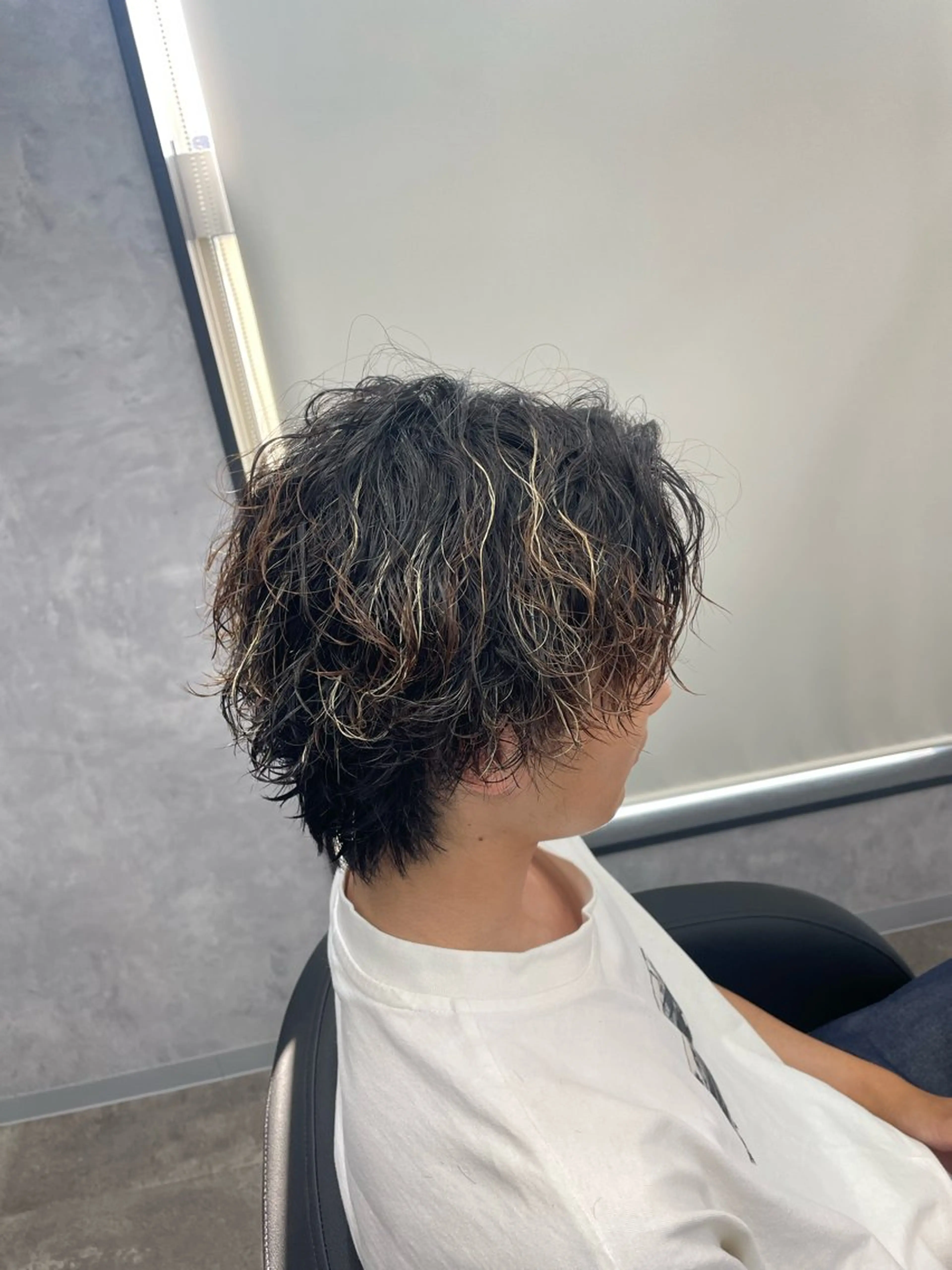 ︎ 【men's/120分メニュー】men'sカット＋デザインパーマ＋クイックTRの写真