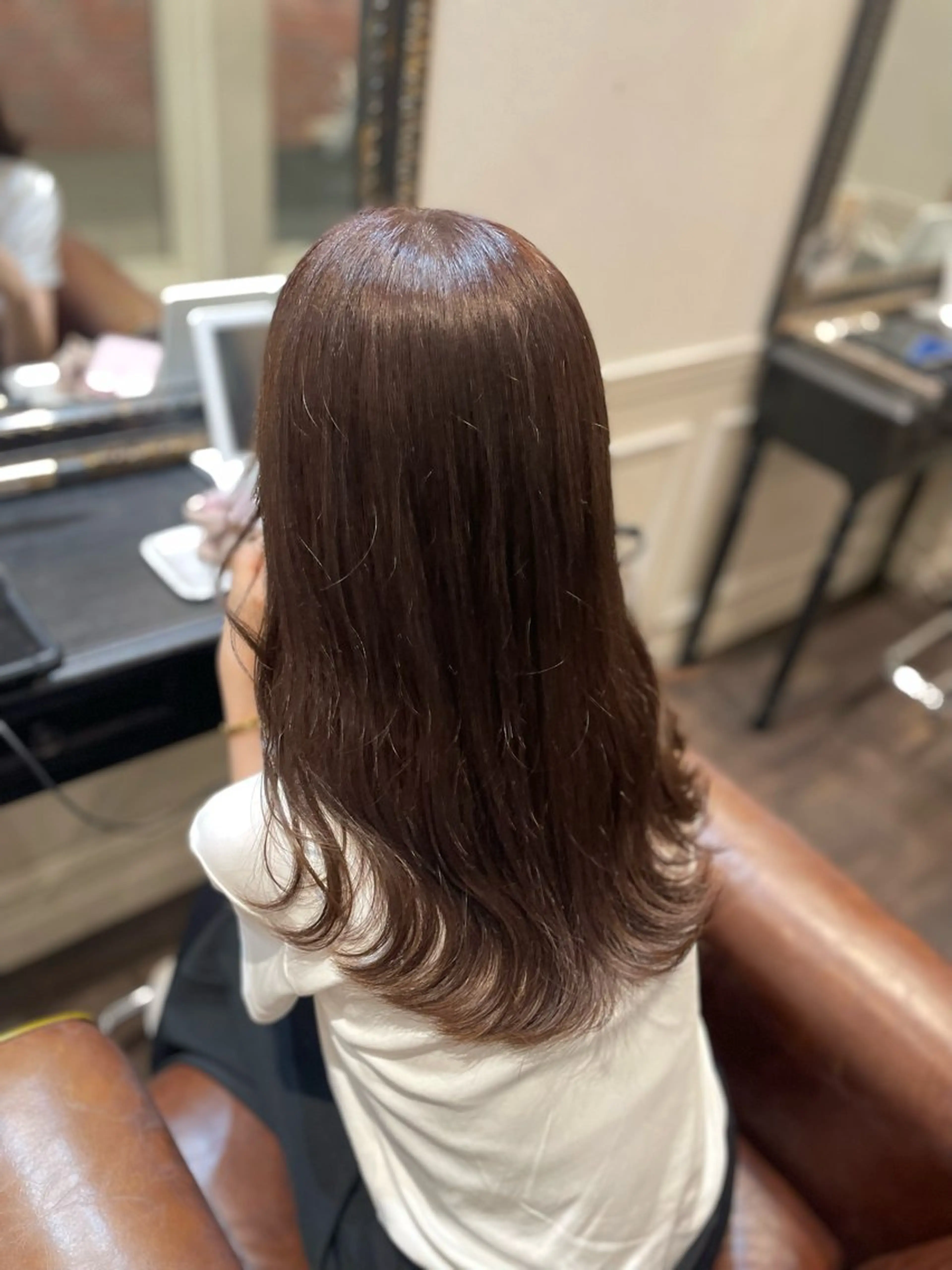 セミロング H by shiomih所属・藤原 楓愛/shiomiHのヘアスタイル