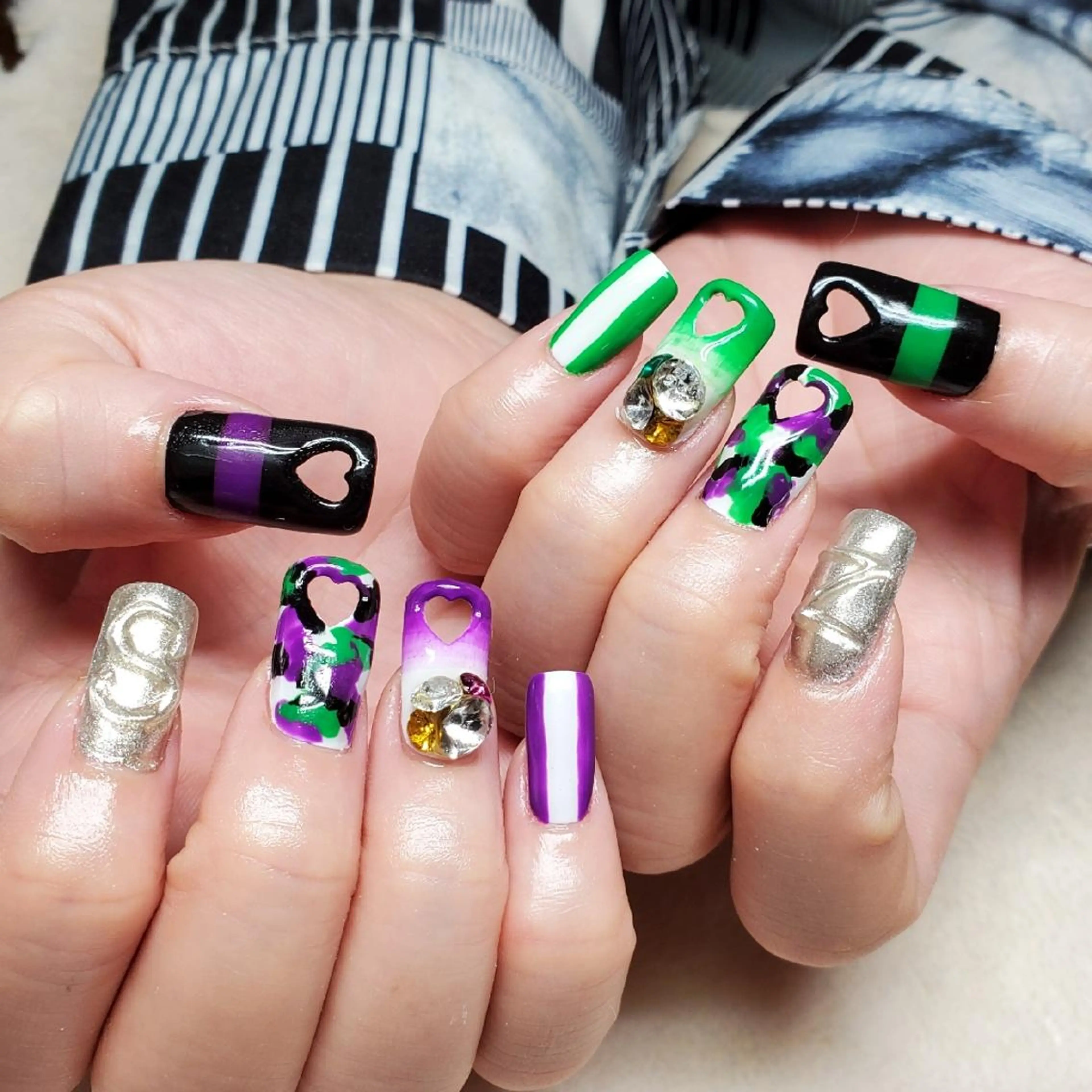 ネイル アートネイル ジェルネイル おで@ oderi_nailのネイルデザイン