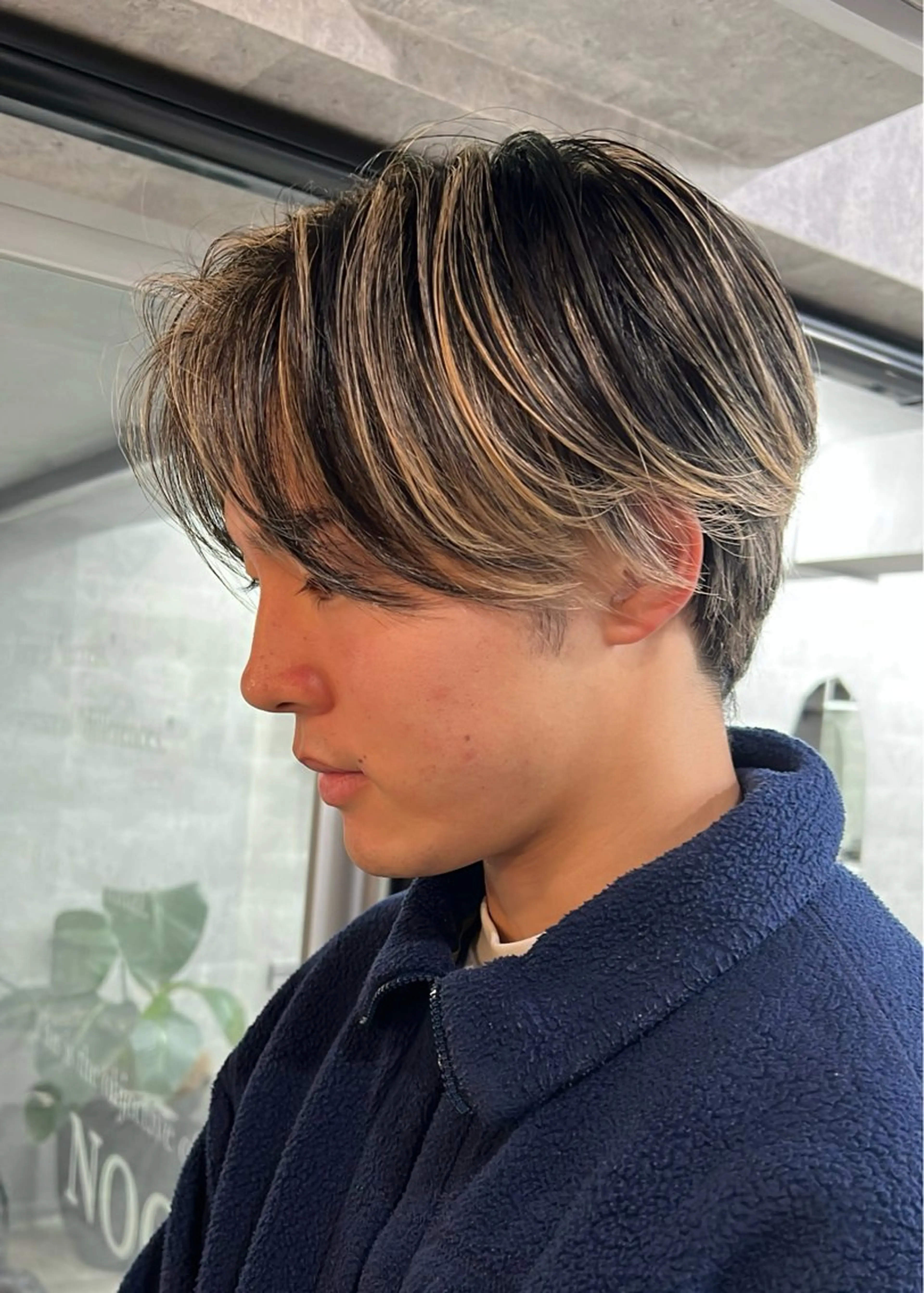 カラー メンズ 表参道/ハイライト /tsumugiのヘアスタイル