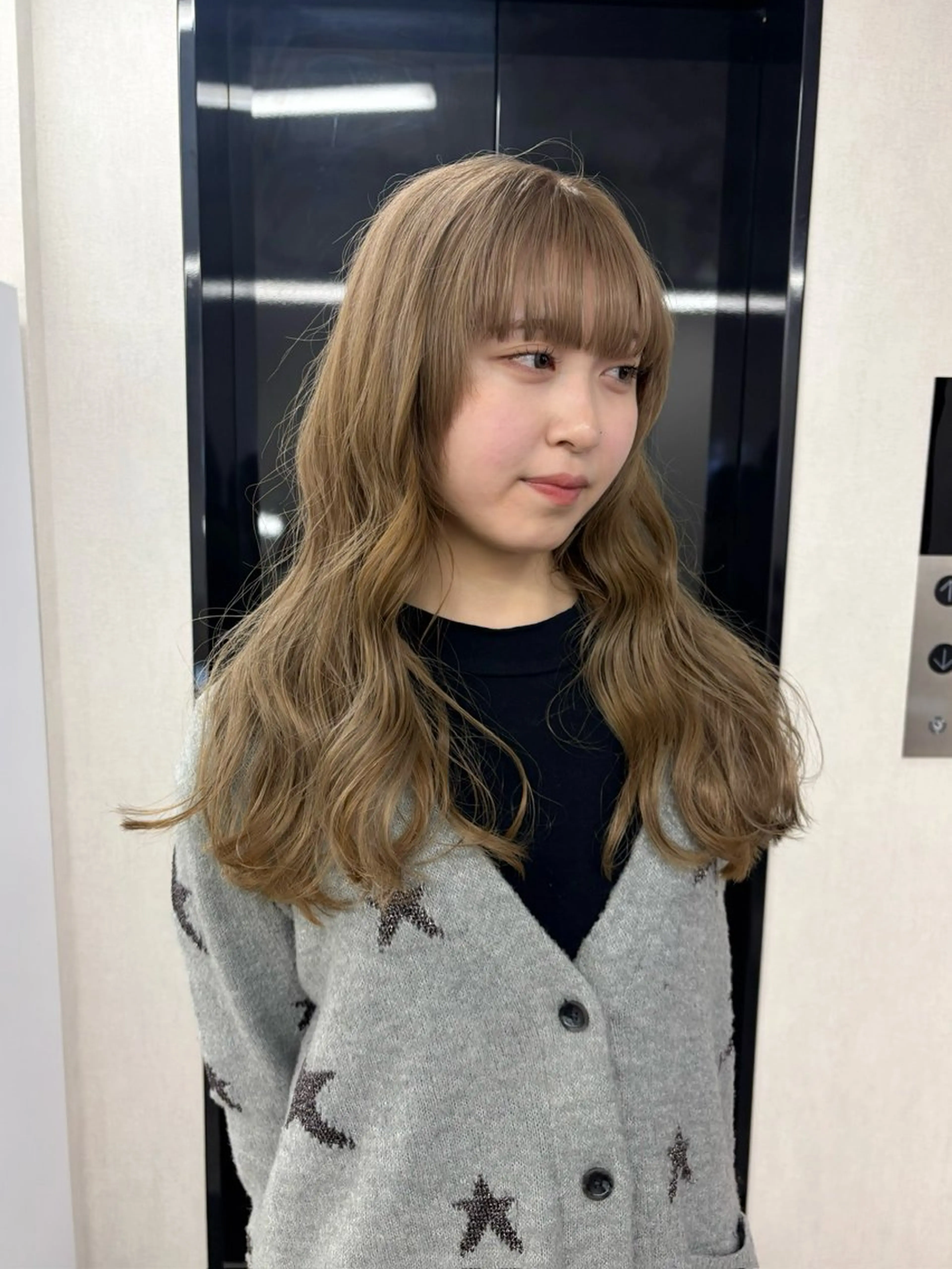 ロング カラー カット ヘアカラー Kiji所属・Kiji kannaのヘアスタイル