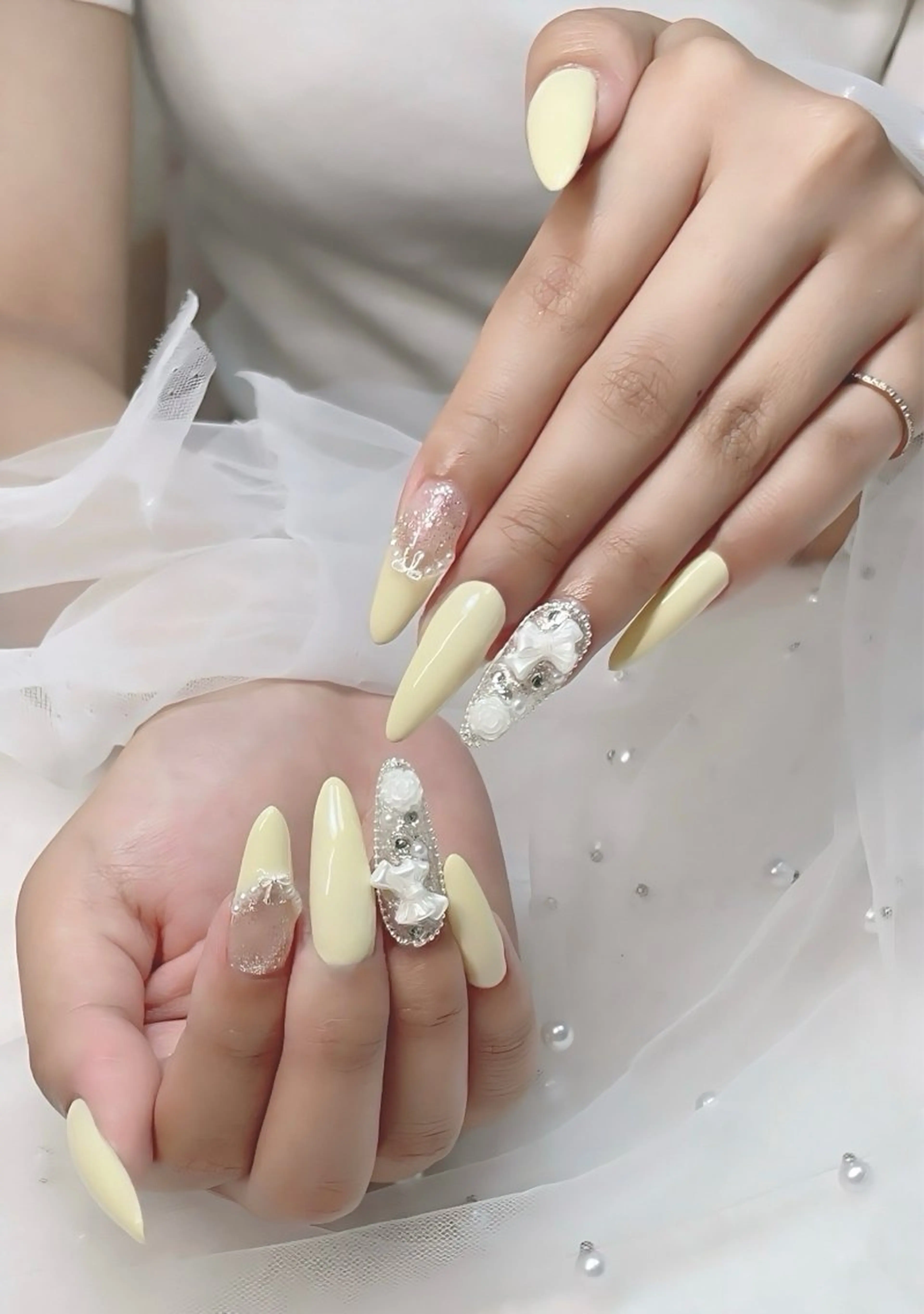 ネイル ハンドネイル ハンドケア Crystal Eye&Nailのマツエク・マツパデザイン