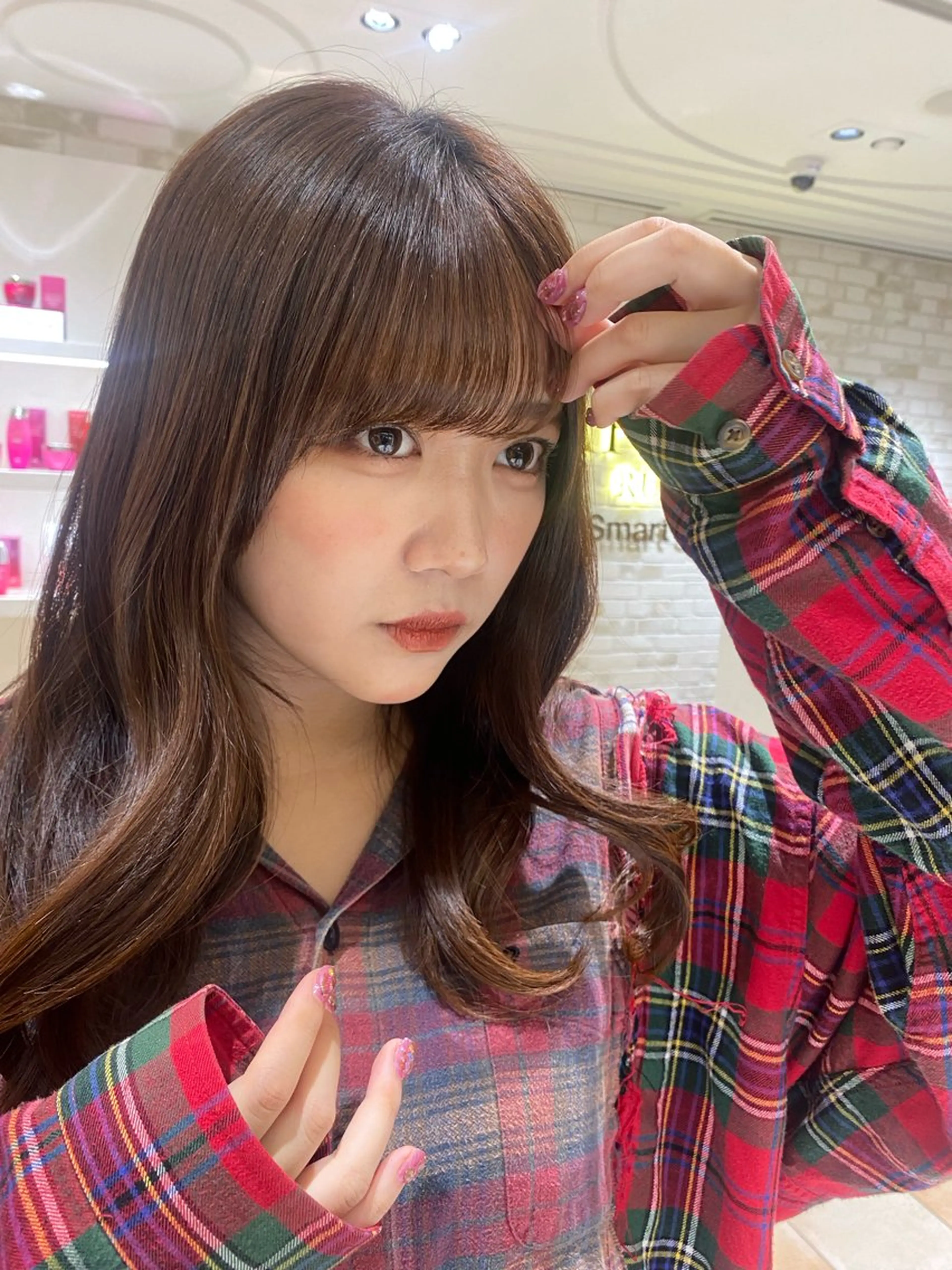 ロング カラー 新宿／透明感カラー/ 髪質改善/早野大空のヘアスタイル