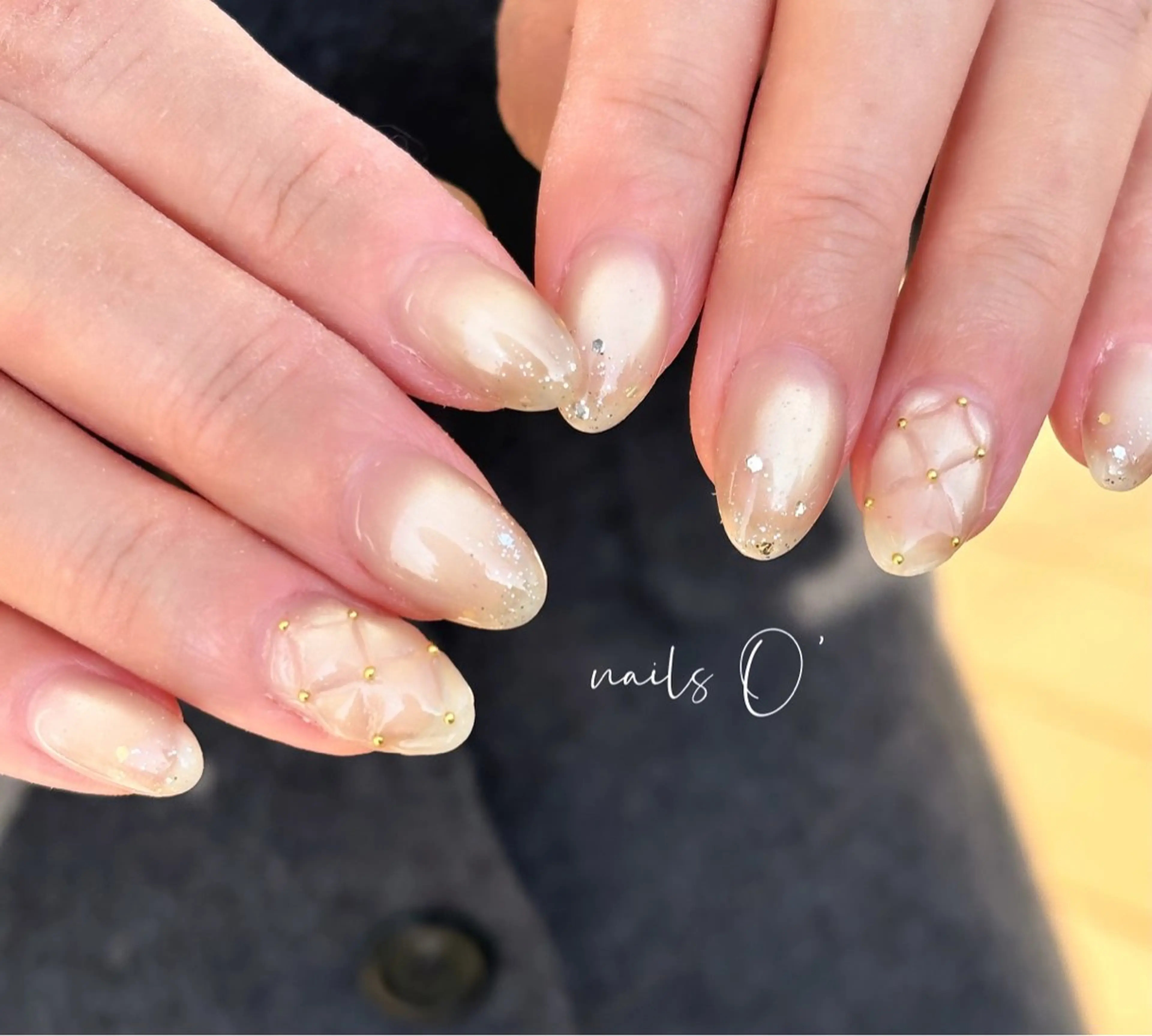 ネイル 大人可愛いネイル🎗 Hinaのネイルデザイン