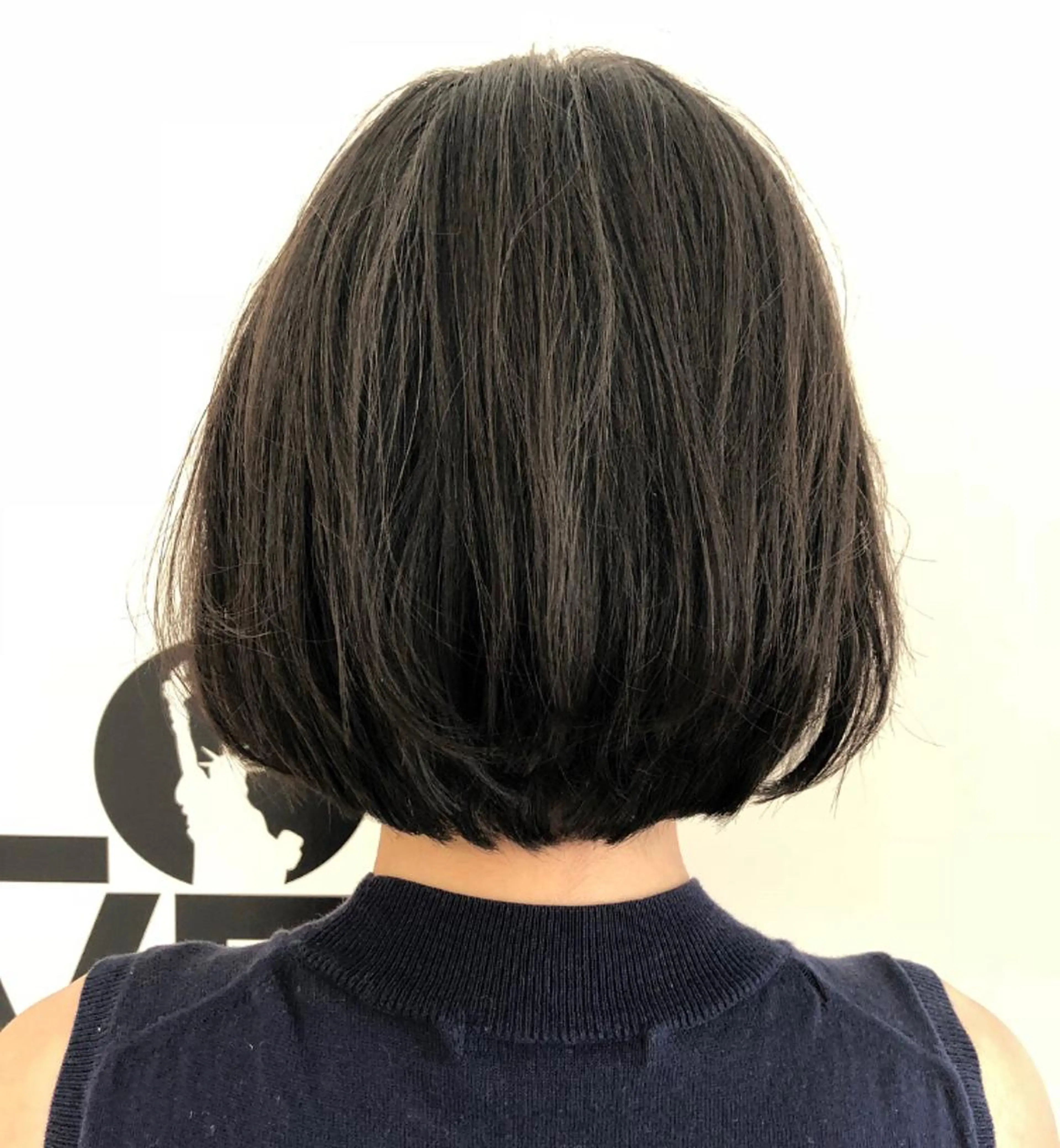 ショート ボブ 透明感カラー 松田晃代のヘアスタイル