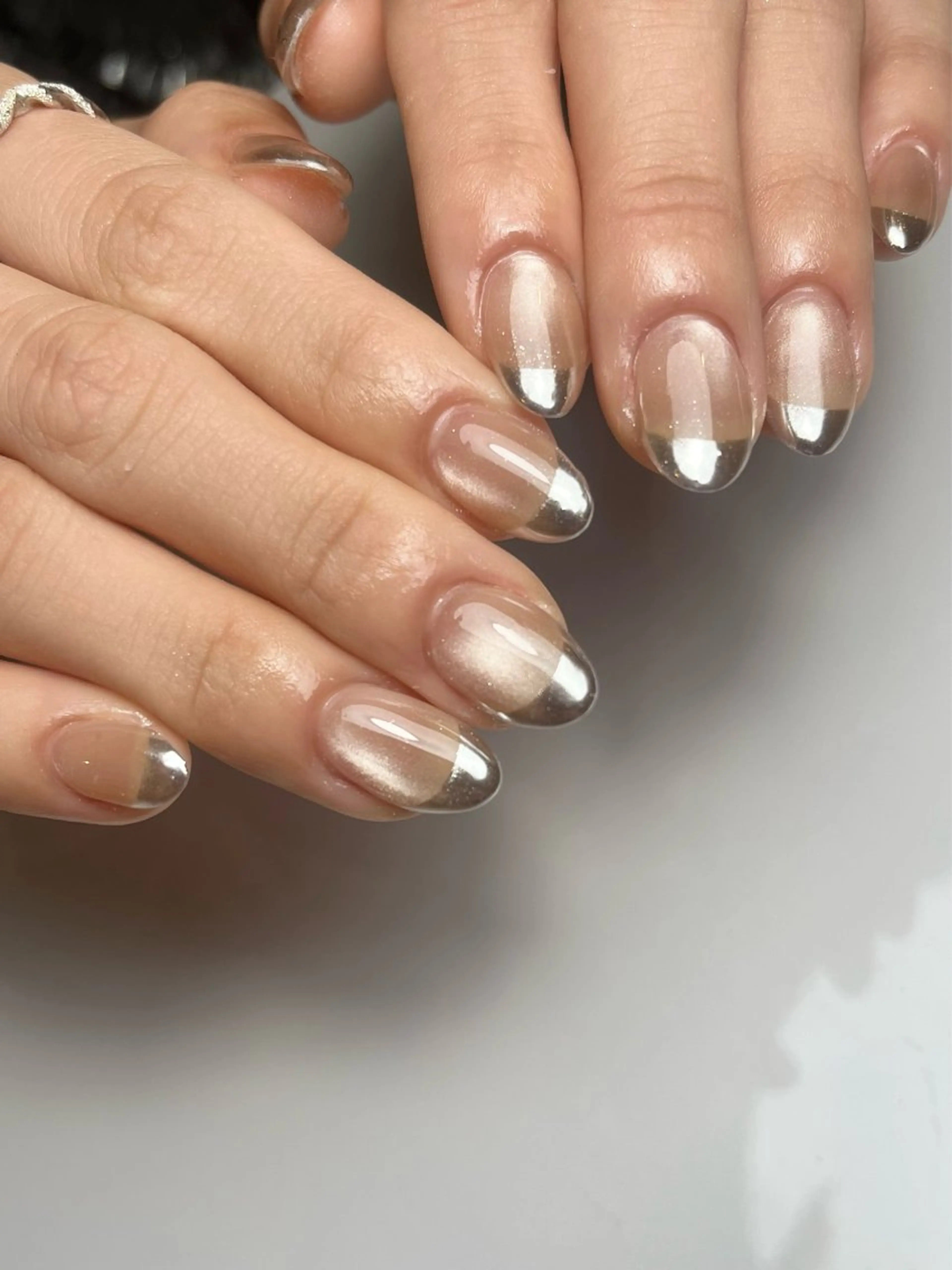 ネイル フレンチネイル ハンドネイル ballie／小野原 なつみのネイルデザイン