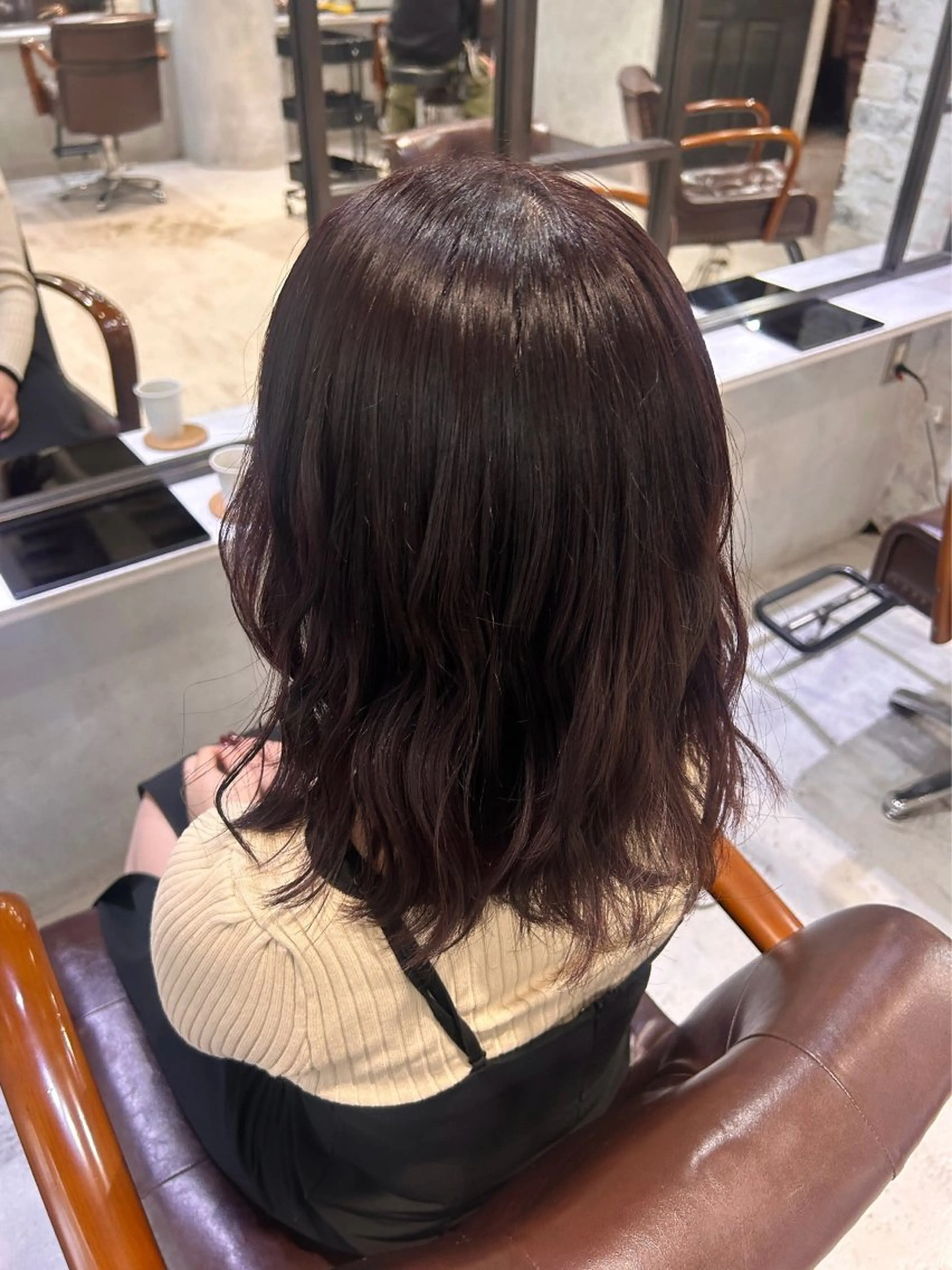 カラー ブリーチ ラベンダーカラー ブリーチなしカラー Jr.stylist 🎀Sakuraのヘアスタイル