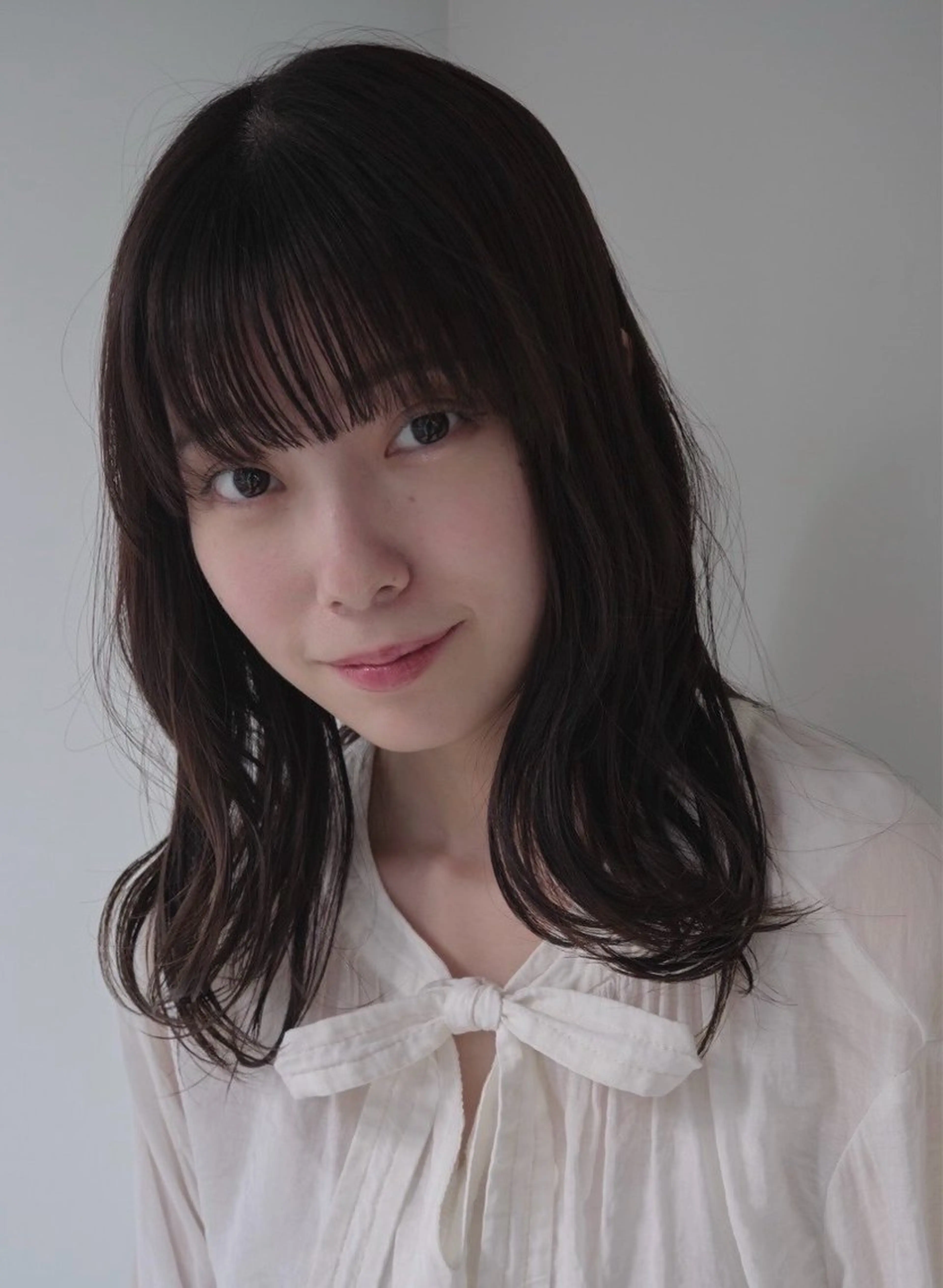 セミロング カラー カット ヘアカラー トリートメント 🍀髪質改善🍀 SORA  麻布十番のヘアスタイル