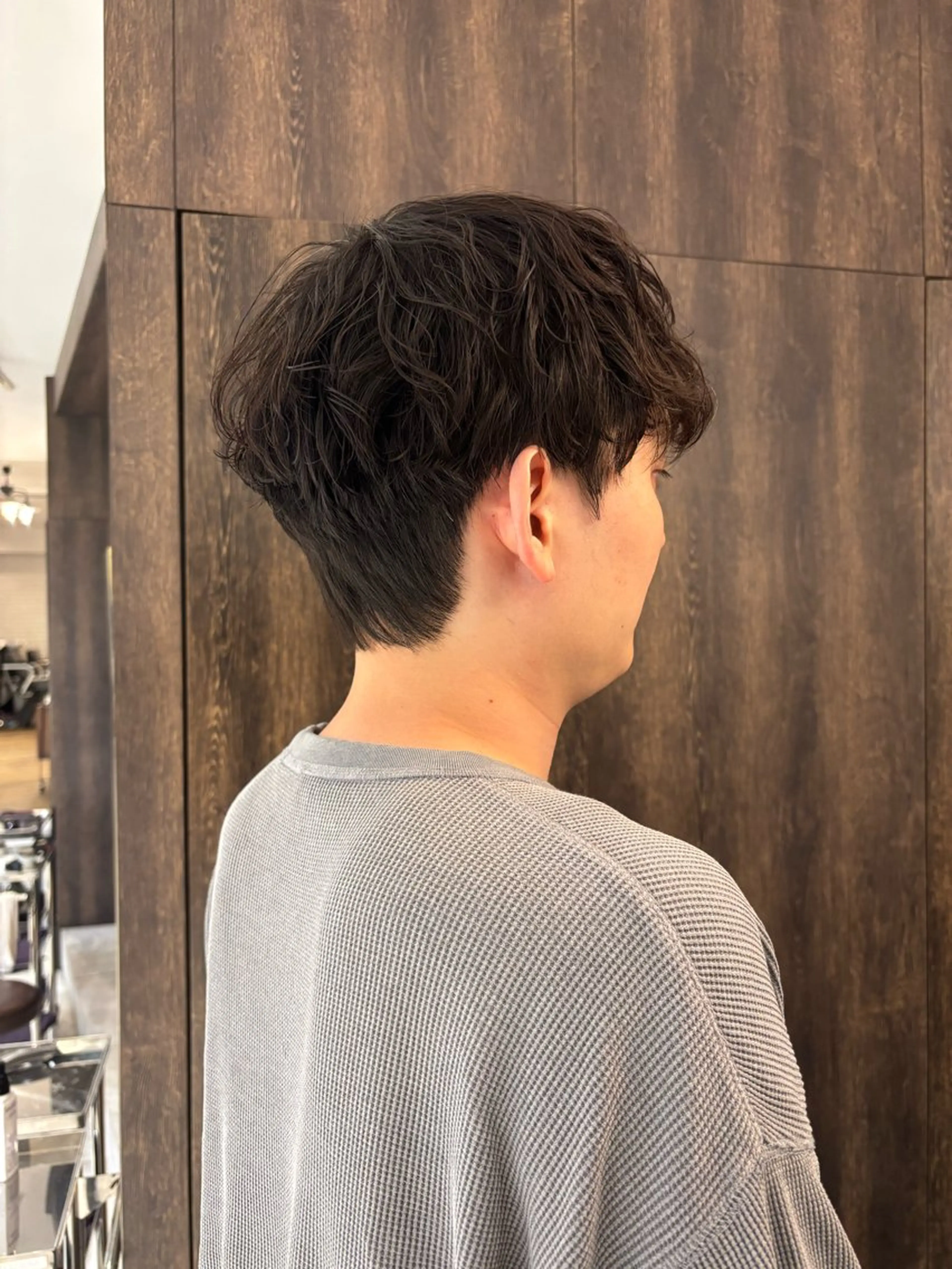 ショート カット パーマ メンズパーマ/ 上原琉介のヘアスタイル