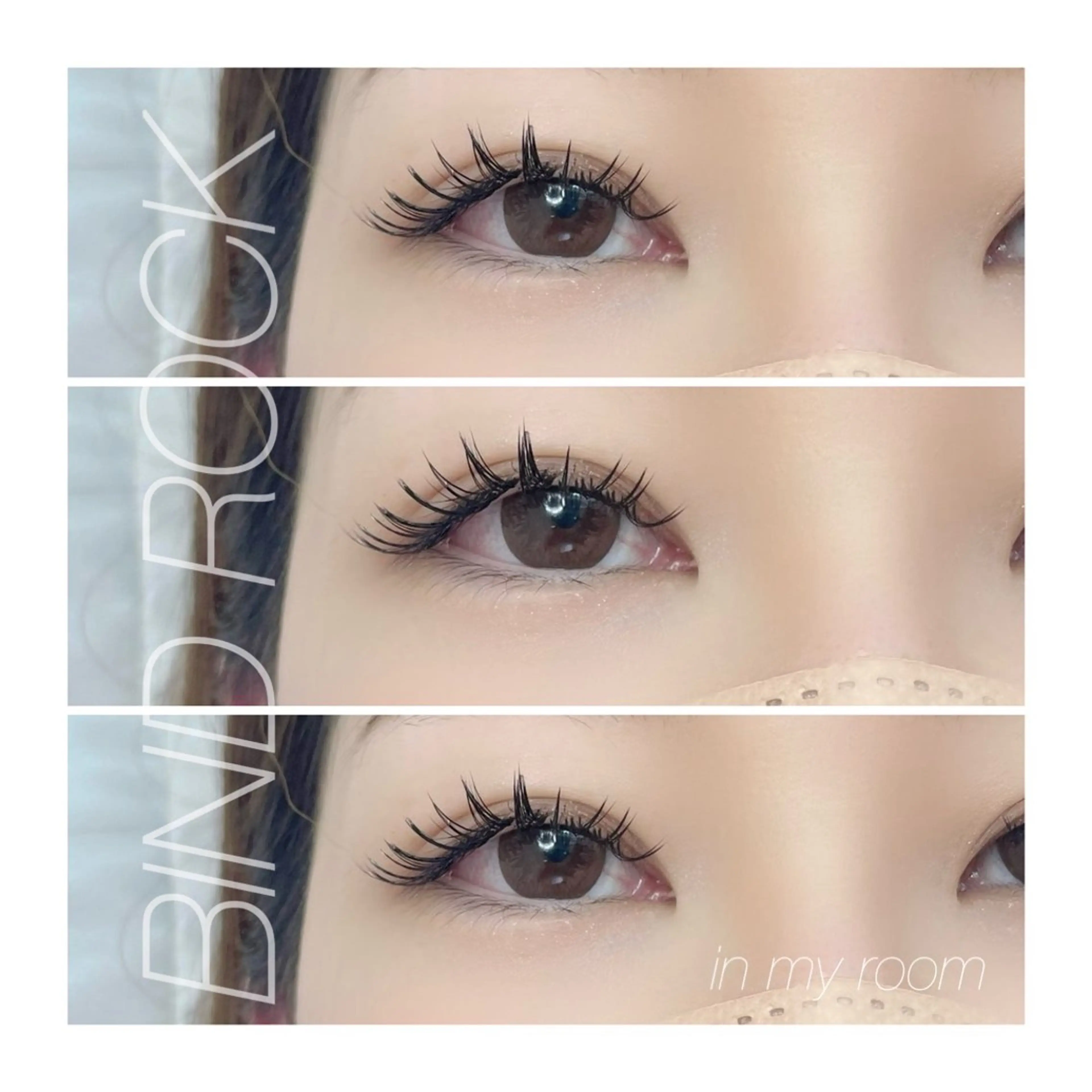 マツエク・マツパ バインドロック ☽𝘀𝗵𝗶 𝘀𝗵𝗶☽のマツエク・マツパデザイン