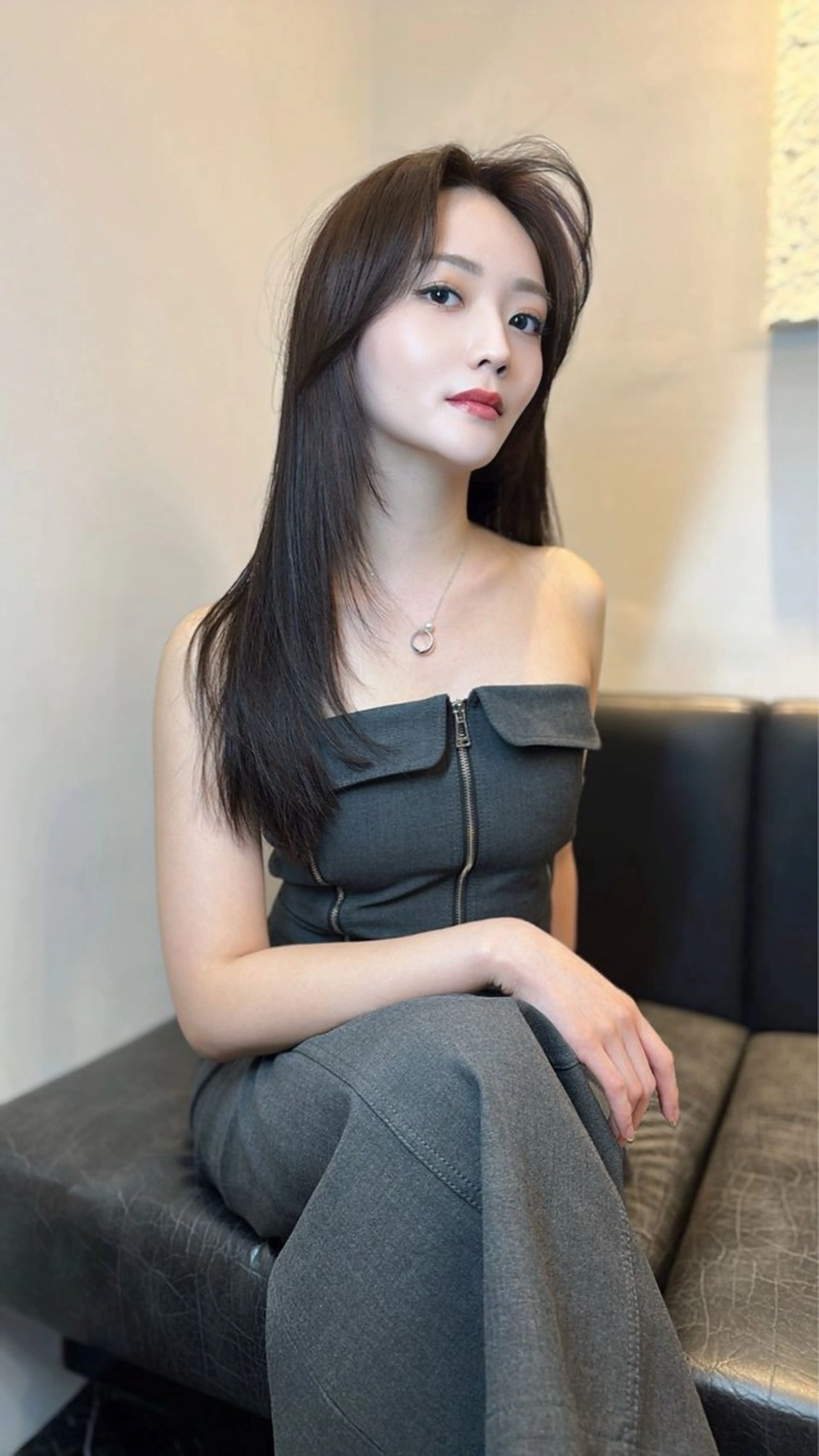 ロング カット ヘアカラー トリートメント 中韓🇨🇳🇰🇷 🤍TAKAHIROのヘアスタイル