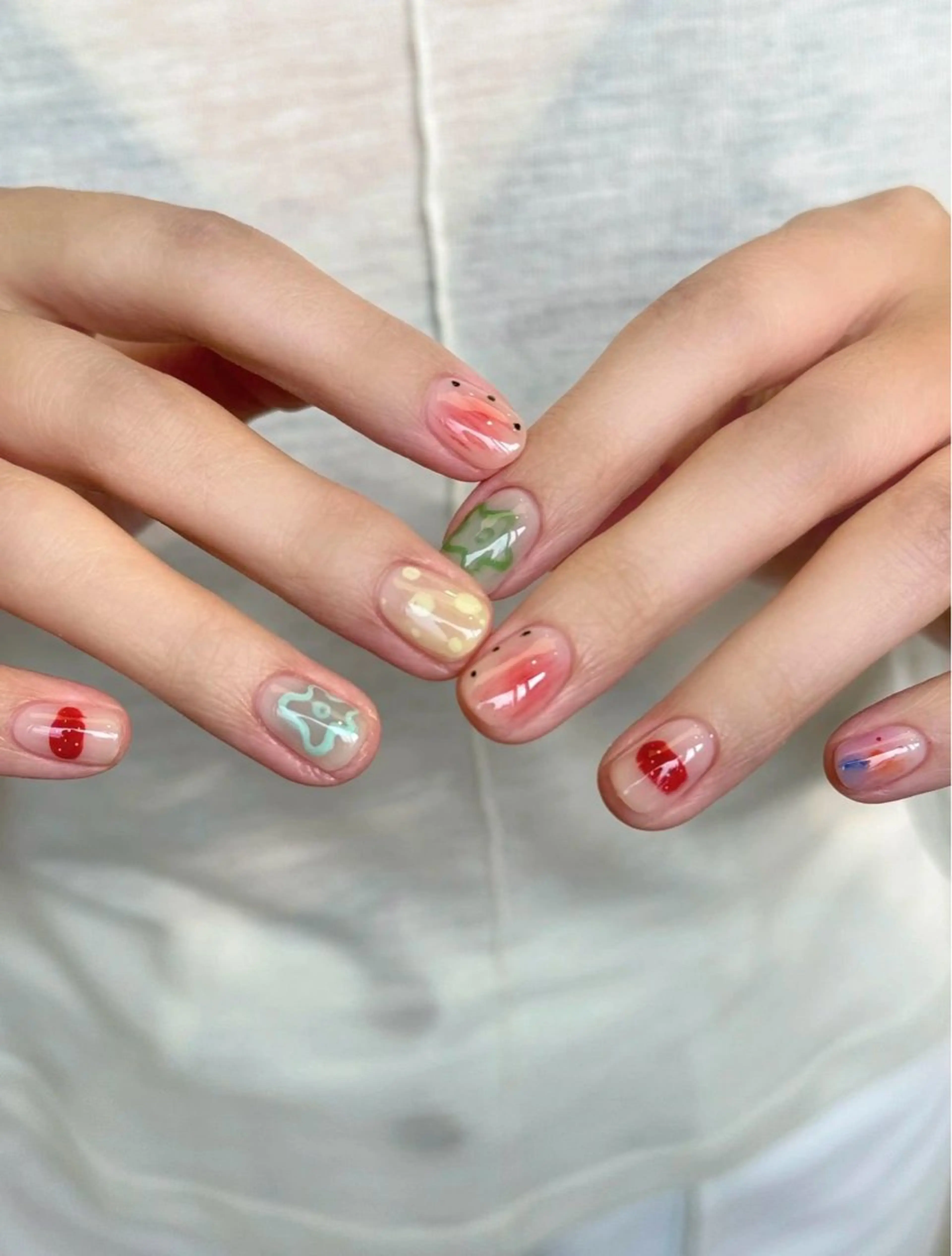 長さ出し専門店 上野店サロンのネイルデザイン