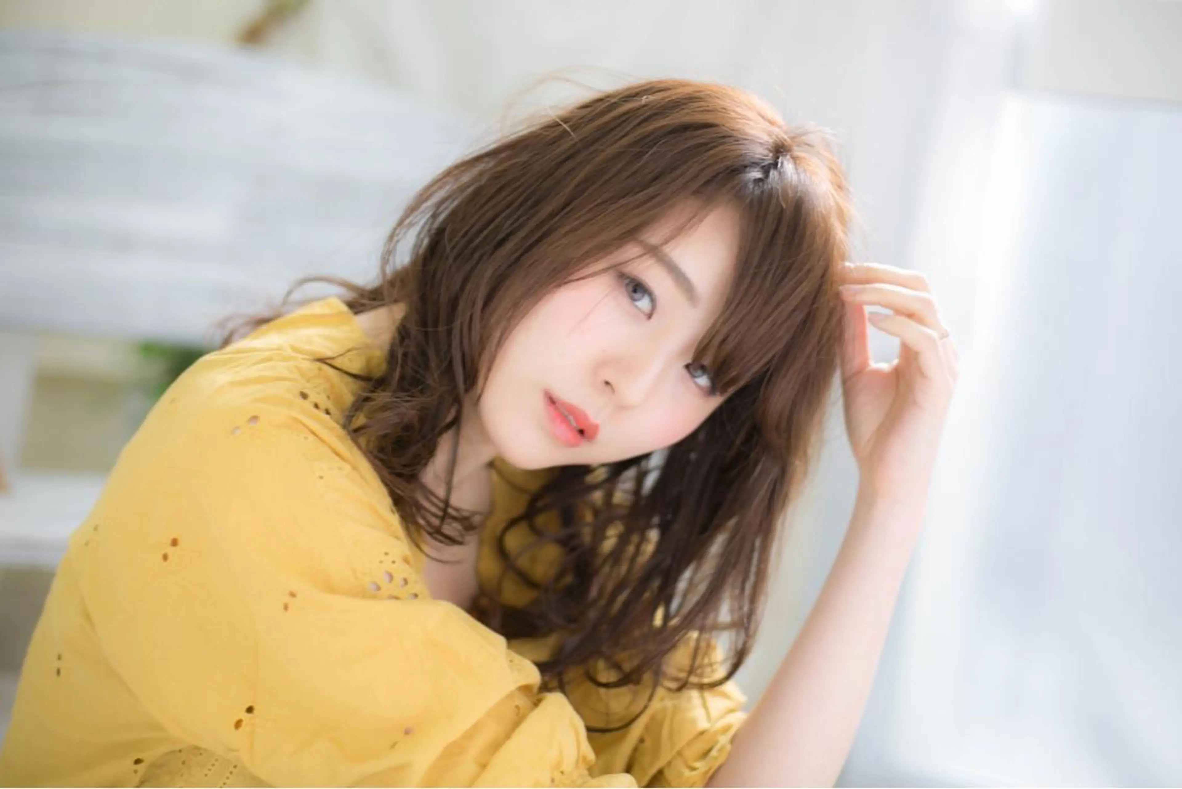 セミロング ベリショディレクター 小野 健太郎のヘアスタイル