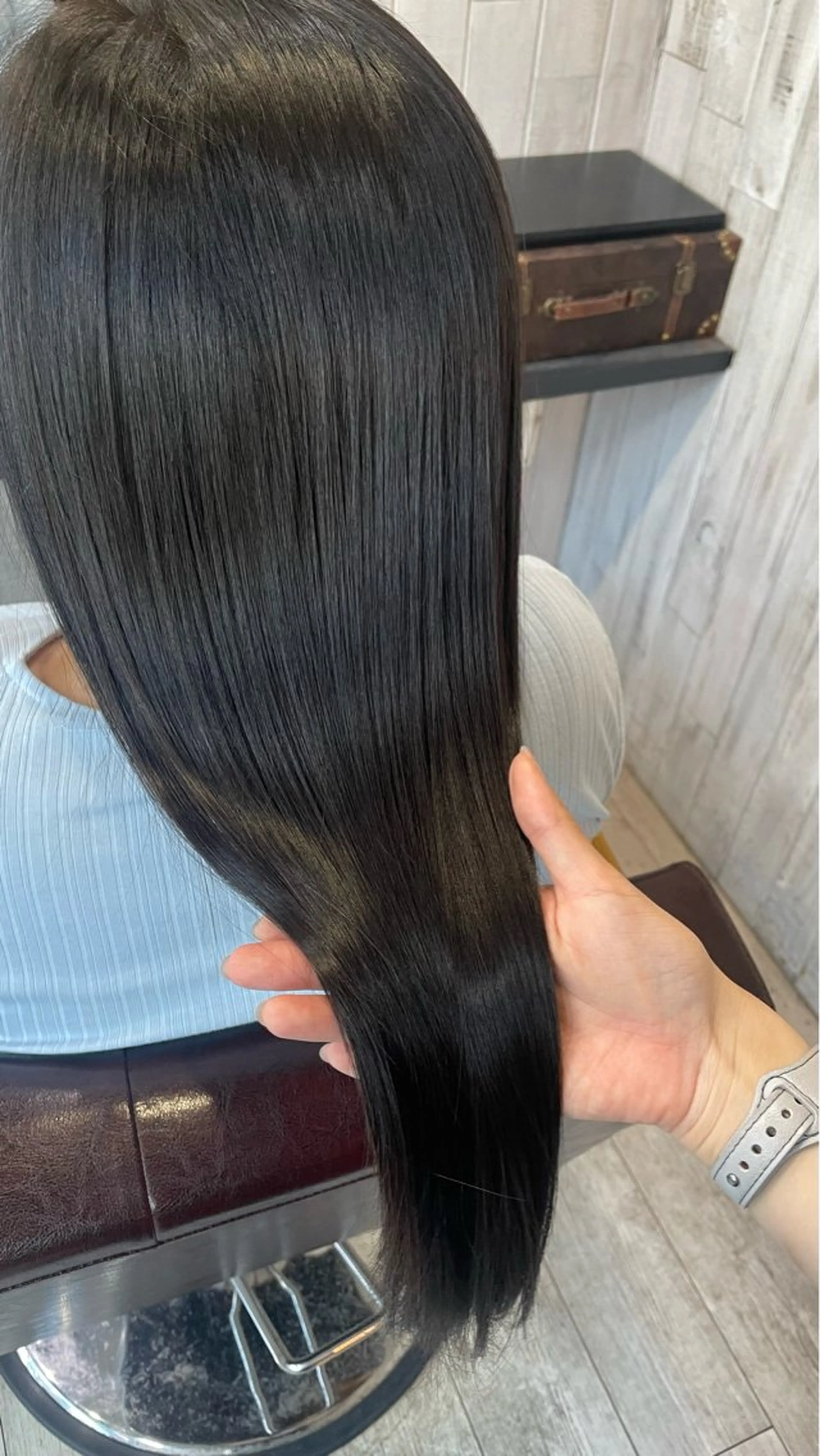 ロング パーマ い な み ま なのヘアスタイル