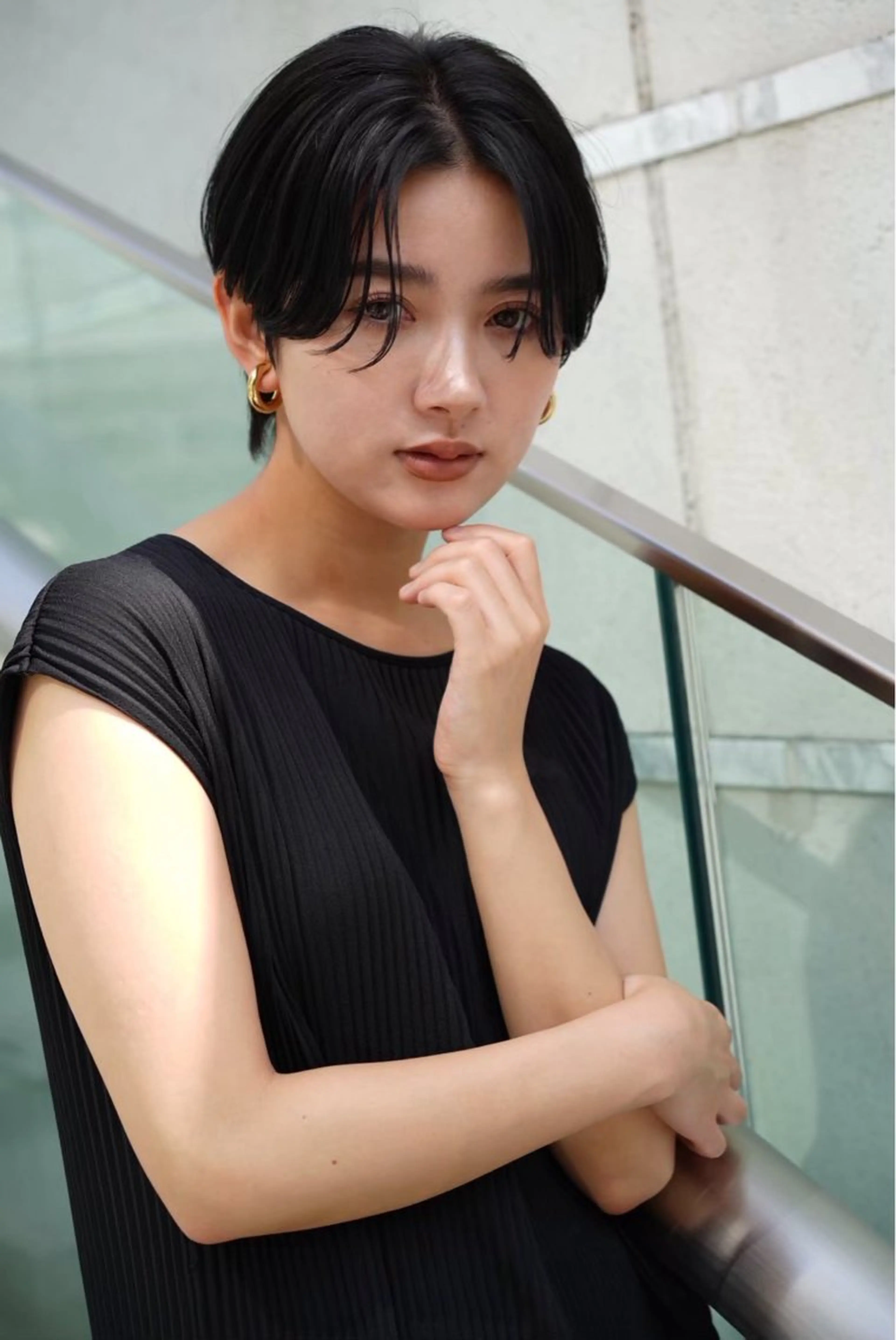 ショート 伊藤 陸/soigneのヘアスタイル