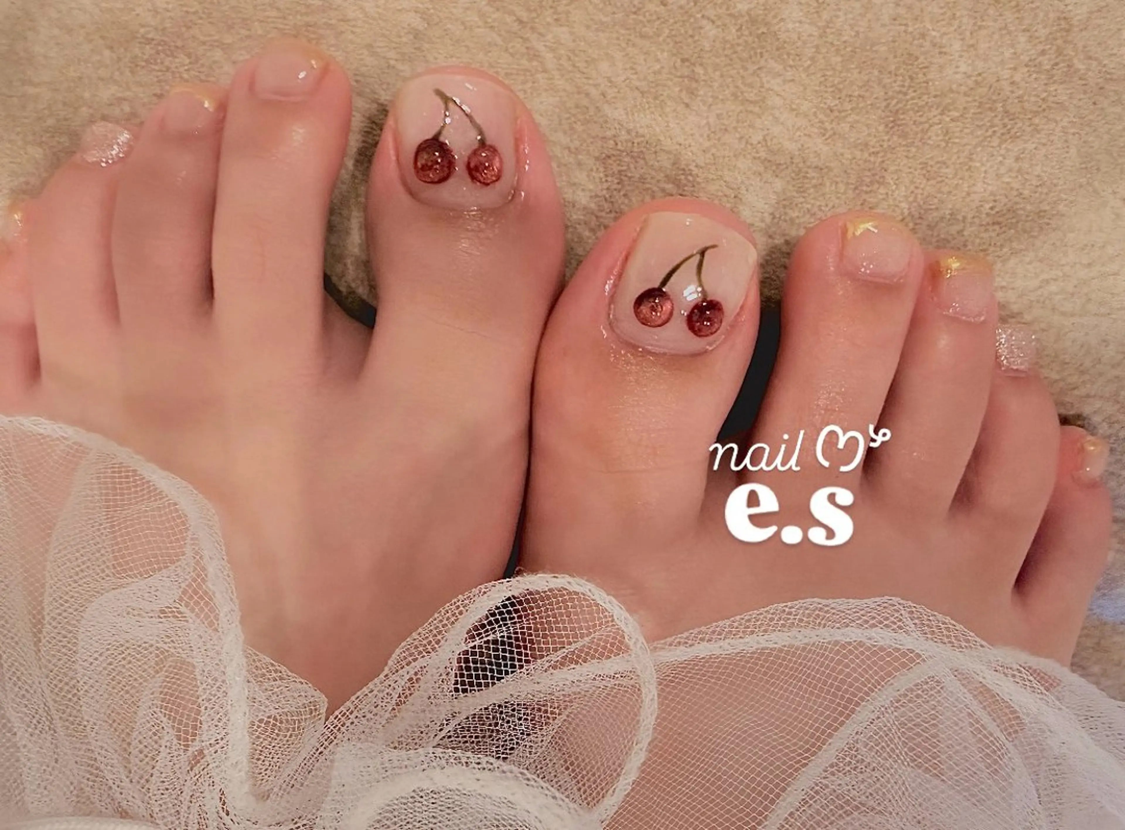 ネイル フットネイル nail e.sのネイルデザイン